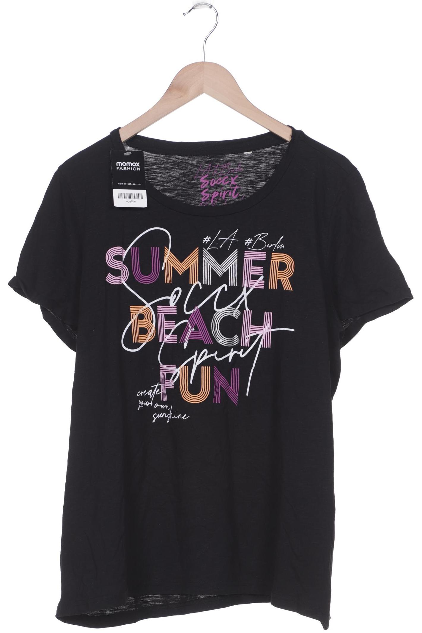 

SOCCX Damen T-Shirt, schwarz