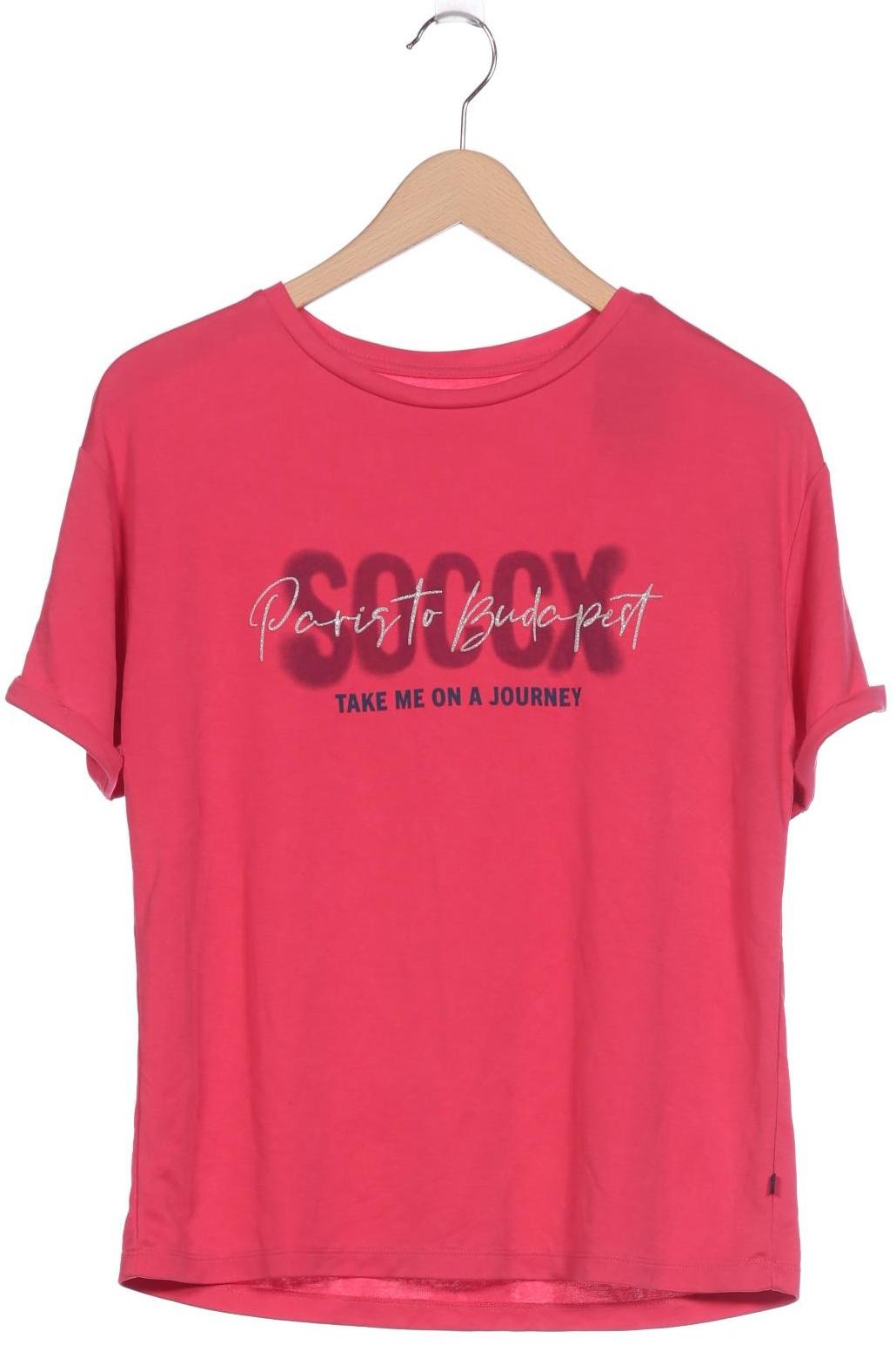 

Soccx Damen T-Shirt, pink, Gr. 42