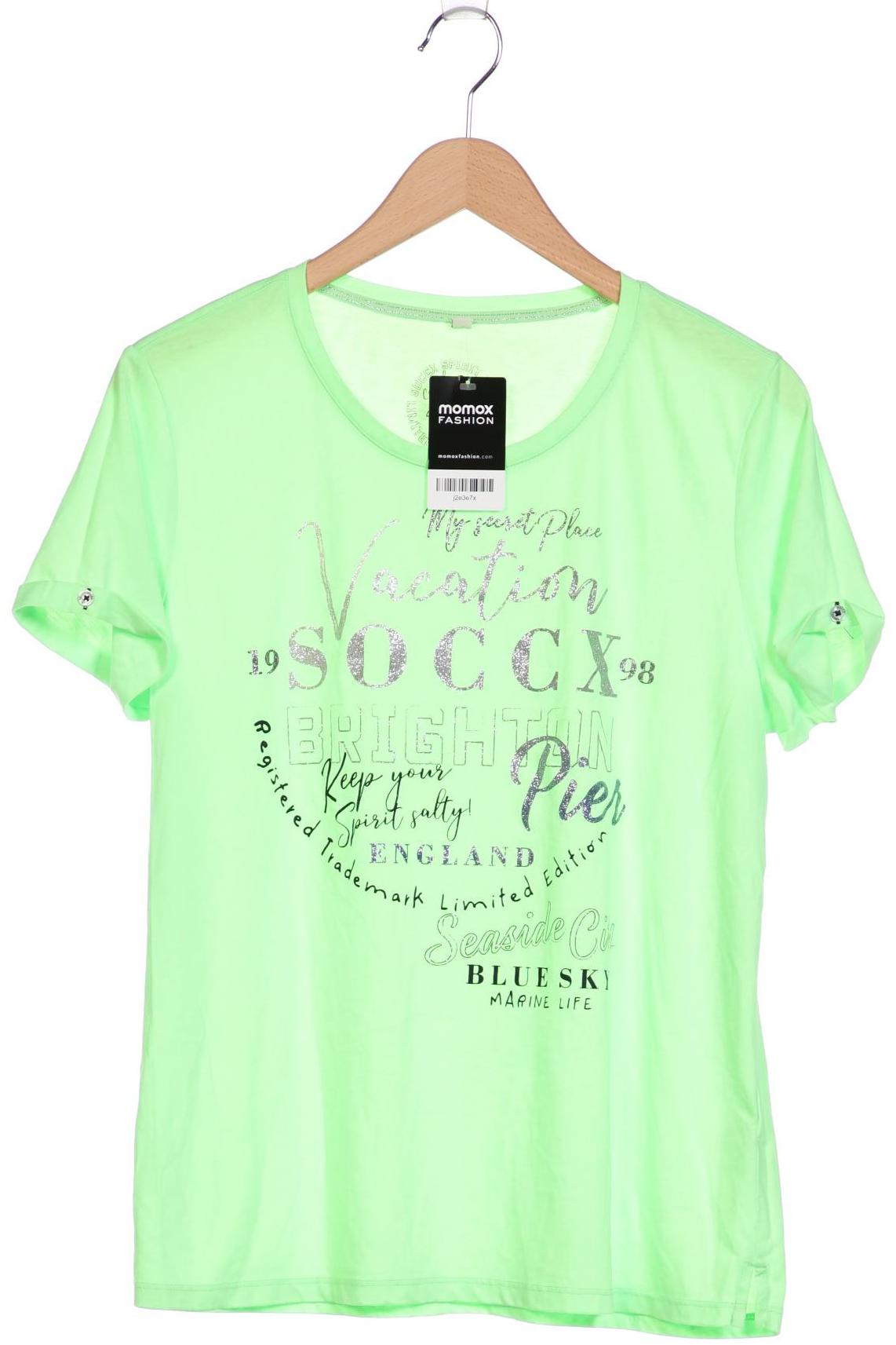 

Soccx Damen T-Shirt, hellgrün, Gr. 44