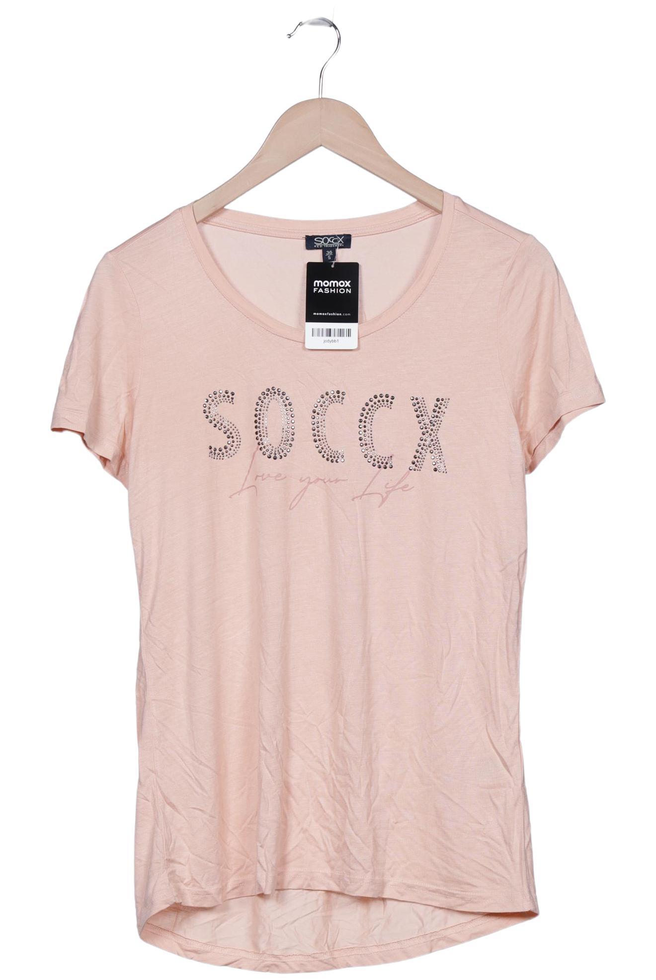 

Soccx Damen T-Shirt, pink, Gr. 36