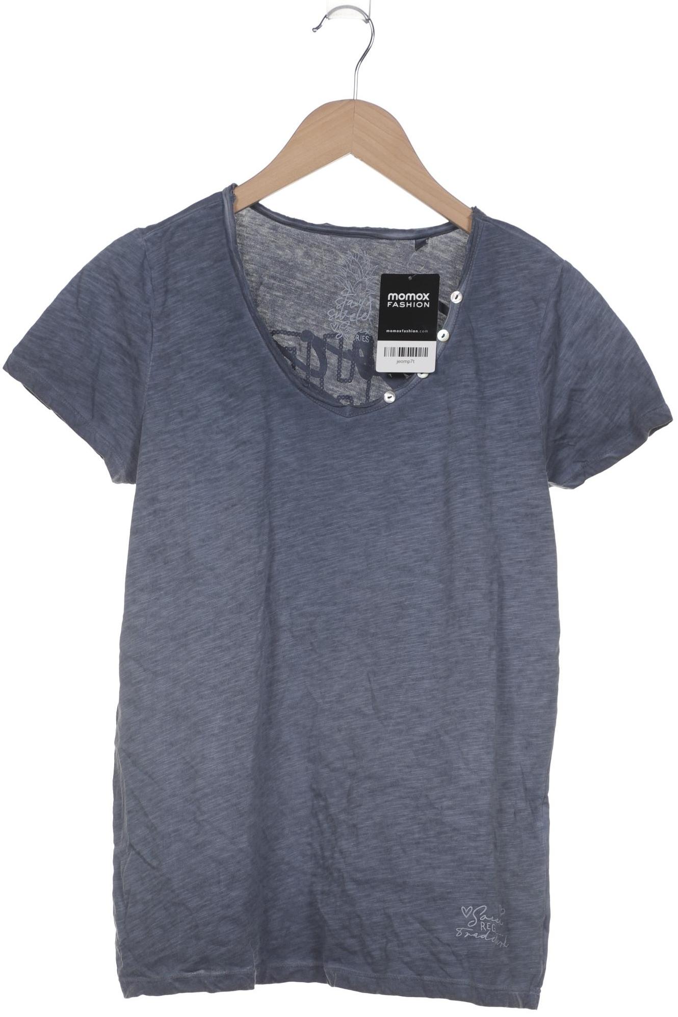 

Soccx Damen T-Shirt, blau, Gr. 40