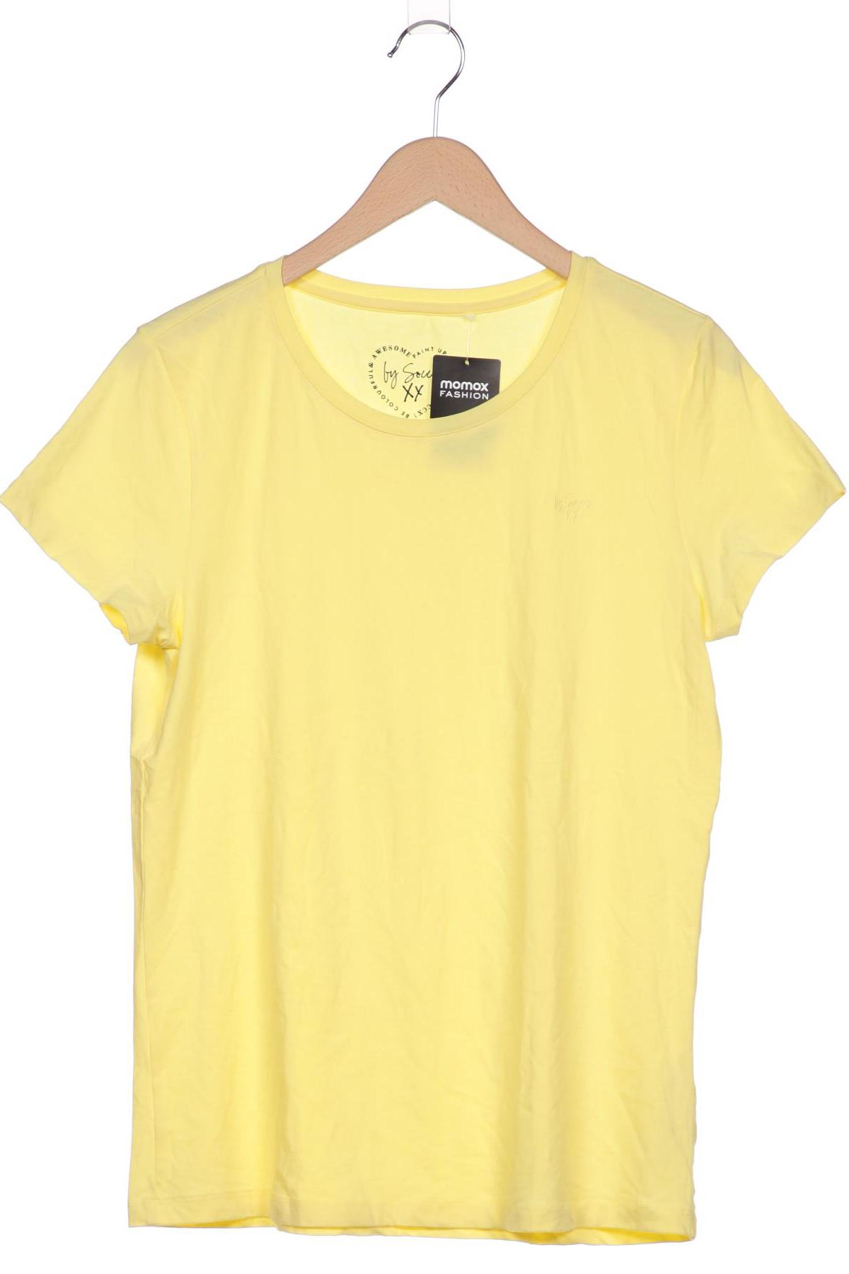 

Soccx Damen T-Shirt, gelb, Gr. 42