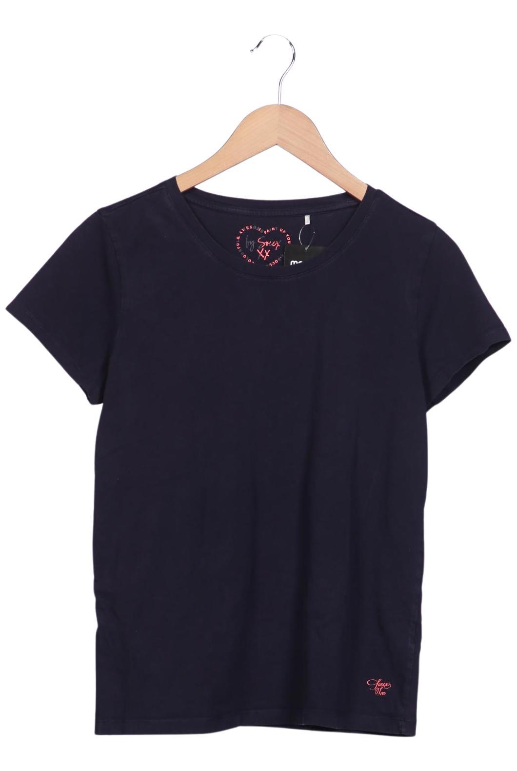

Soccx Damen T-Shirt, marineblau, Gr. 42