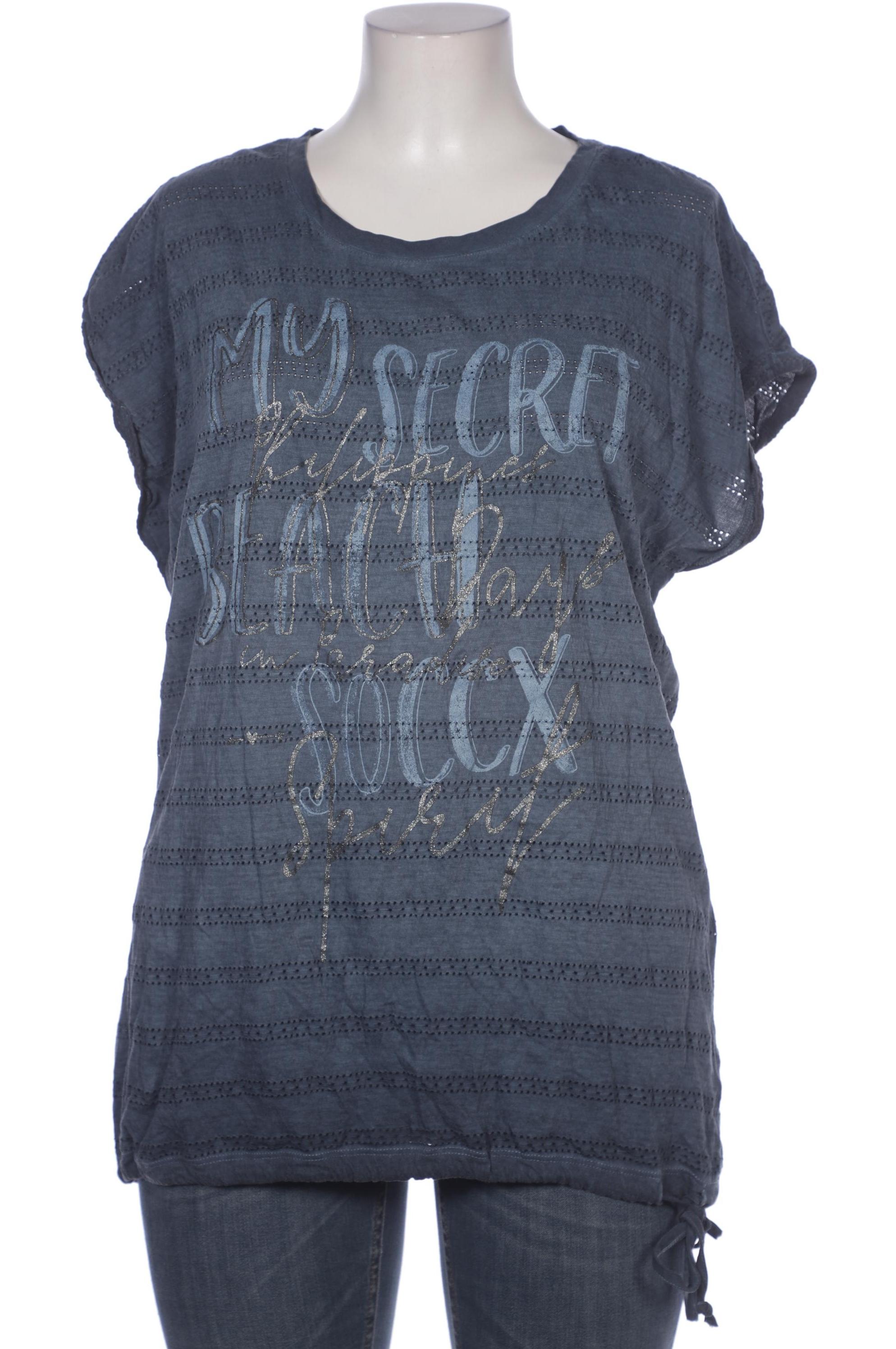 

Soccx Damen T-Shirt, blau, Gr. 42