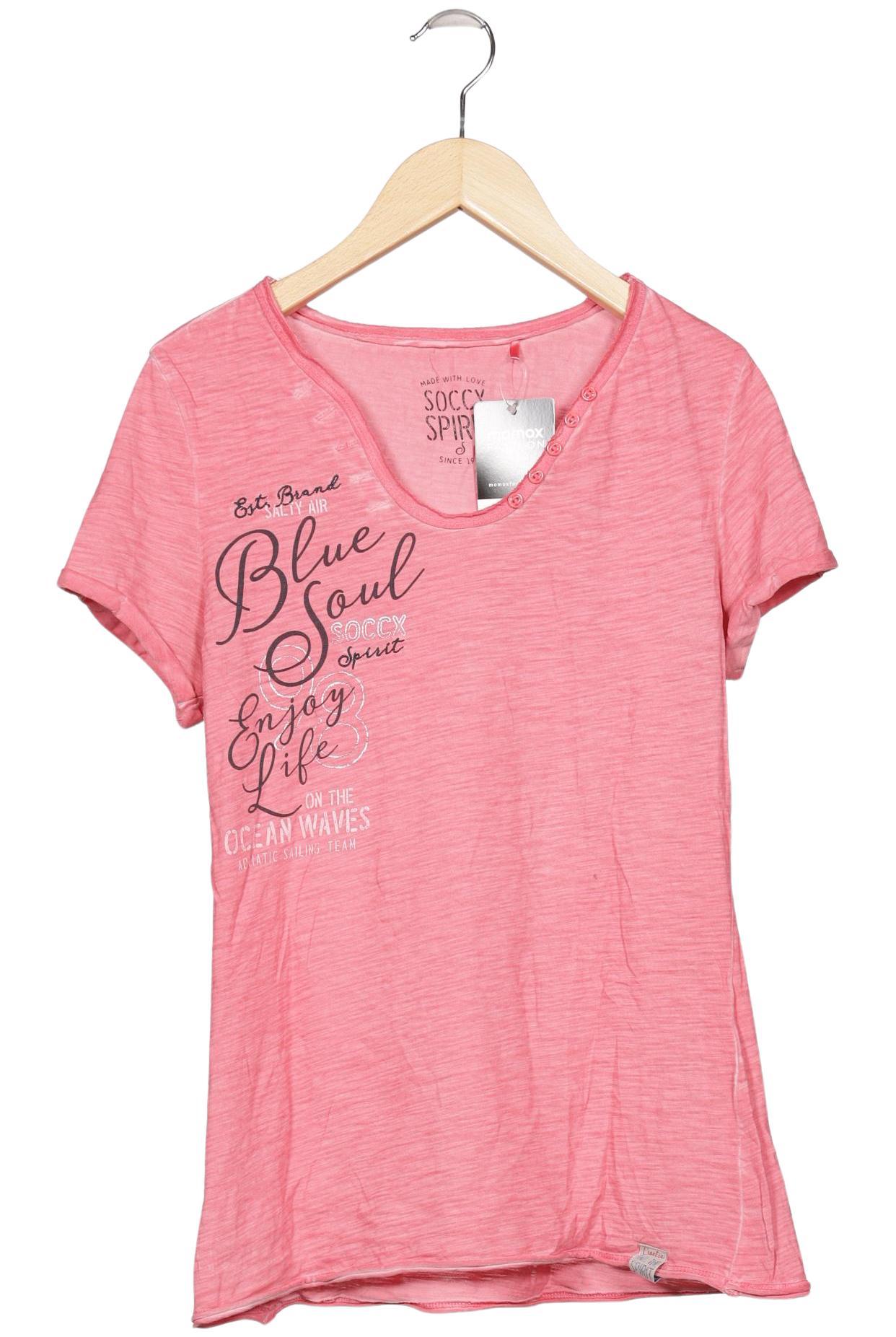 

Soccx Damen T-Shirt, pink, Gr. 36