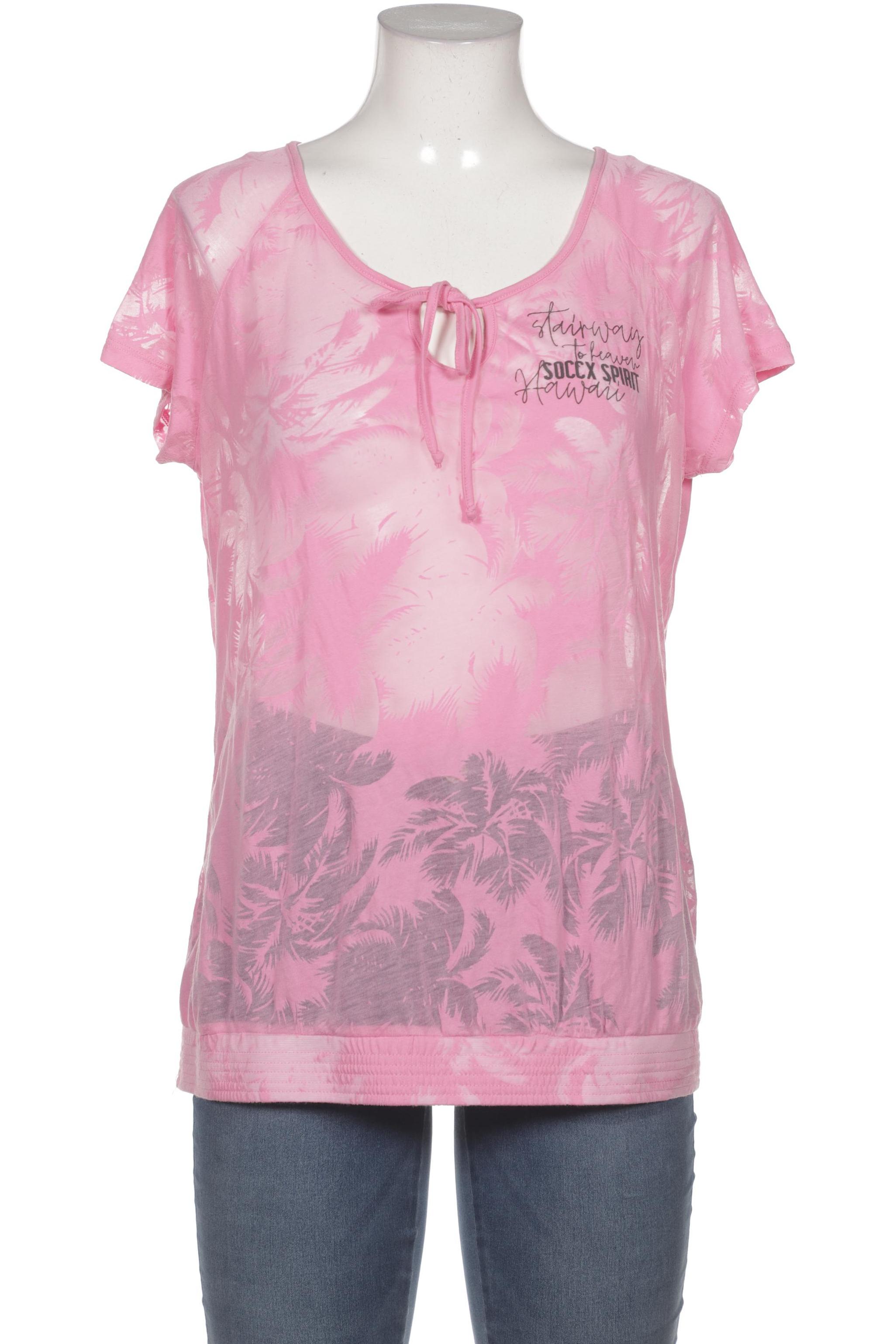

Soccx Damen T-Shirt, pink, Gr. 40