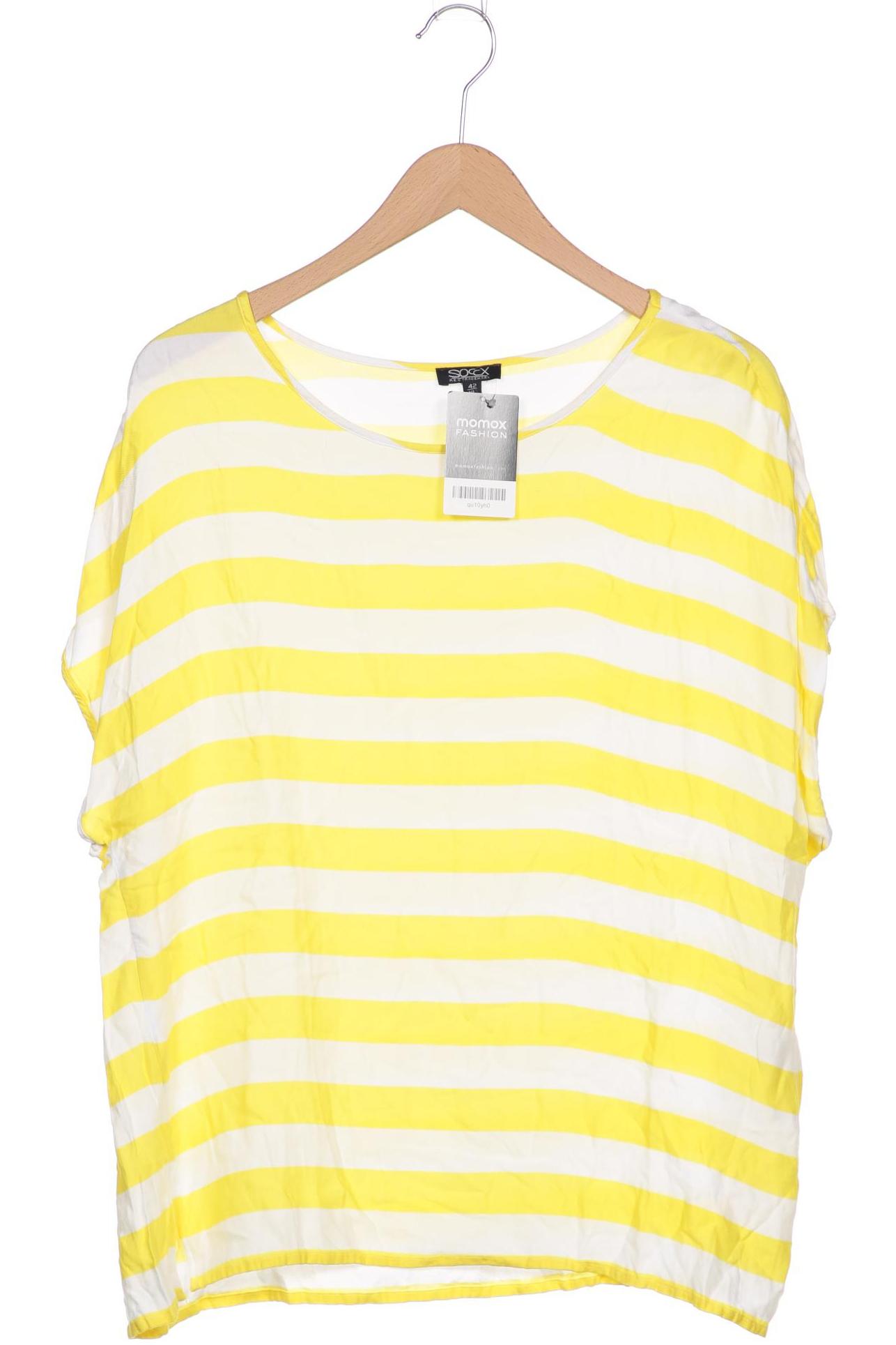 

Soccx Damen T-Shirt, gelb, Gr. 42