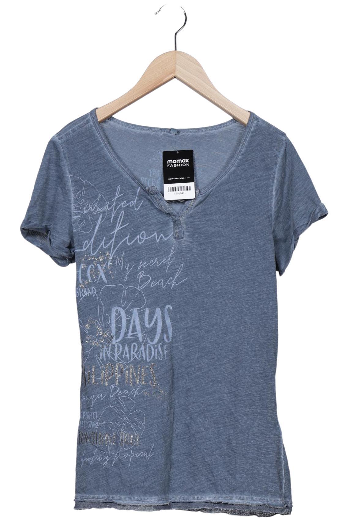 

Soccx Damen T-Shirt, grau, Gr. 34