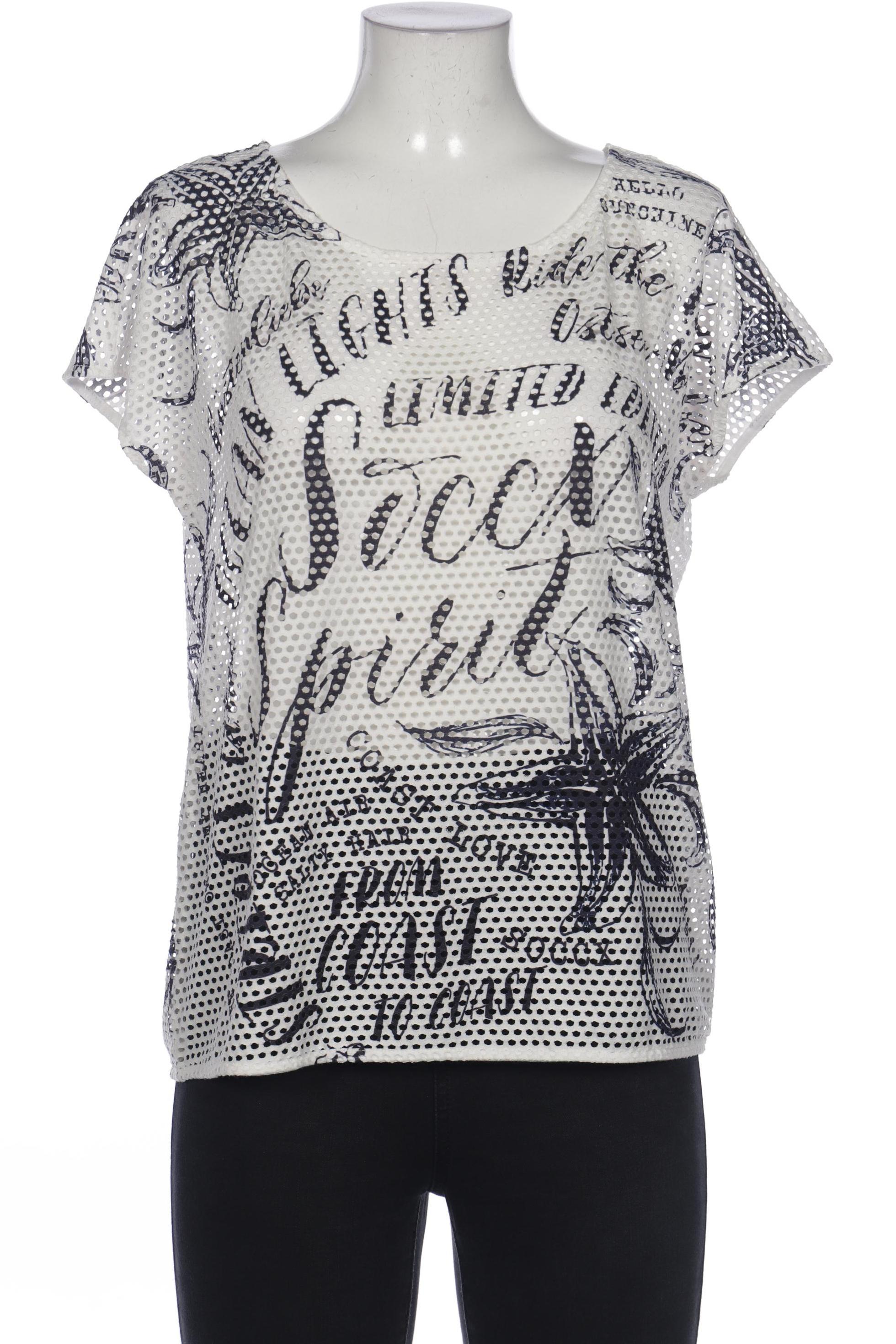 

Soccx Damen T-Shirt, weiß, Gr. 38