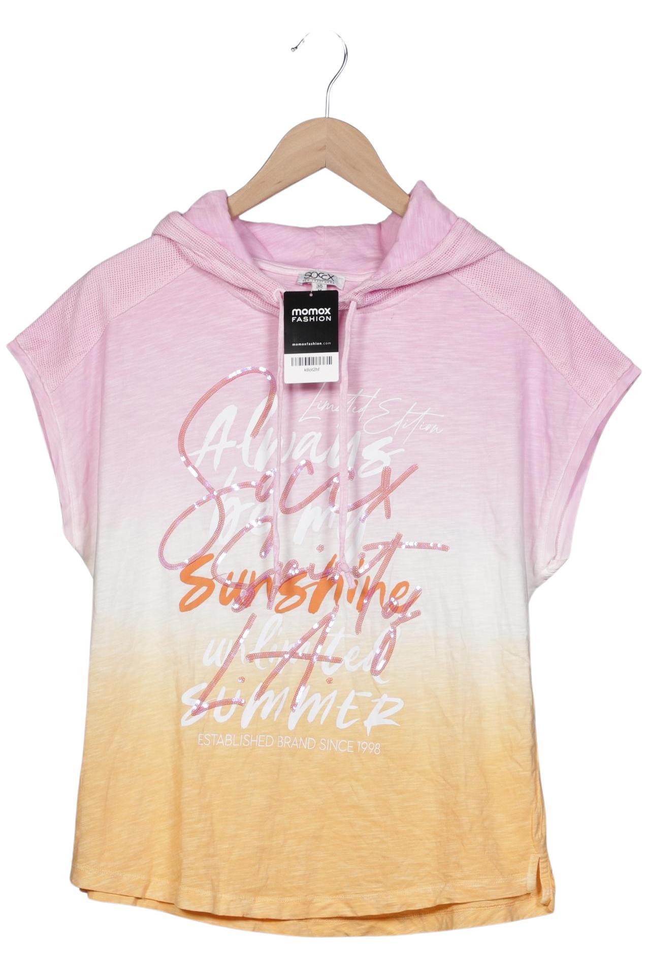 

Soccx Damen T-Shirt, mehrfarbig, Gr. 38