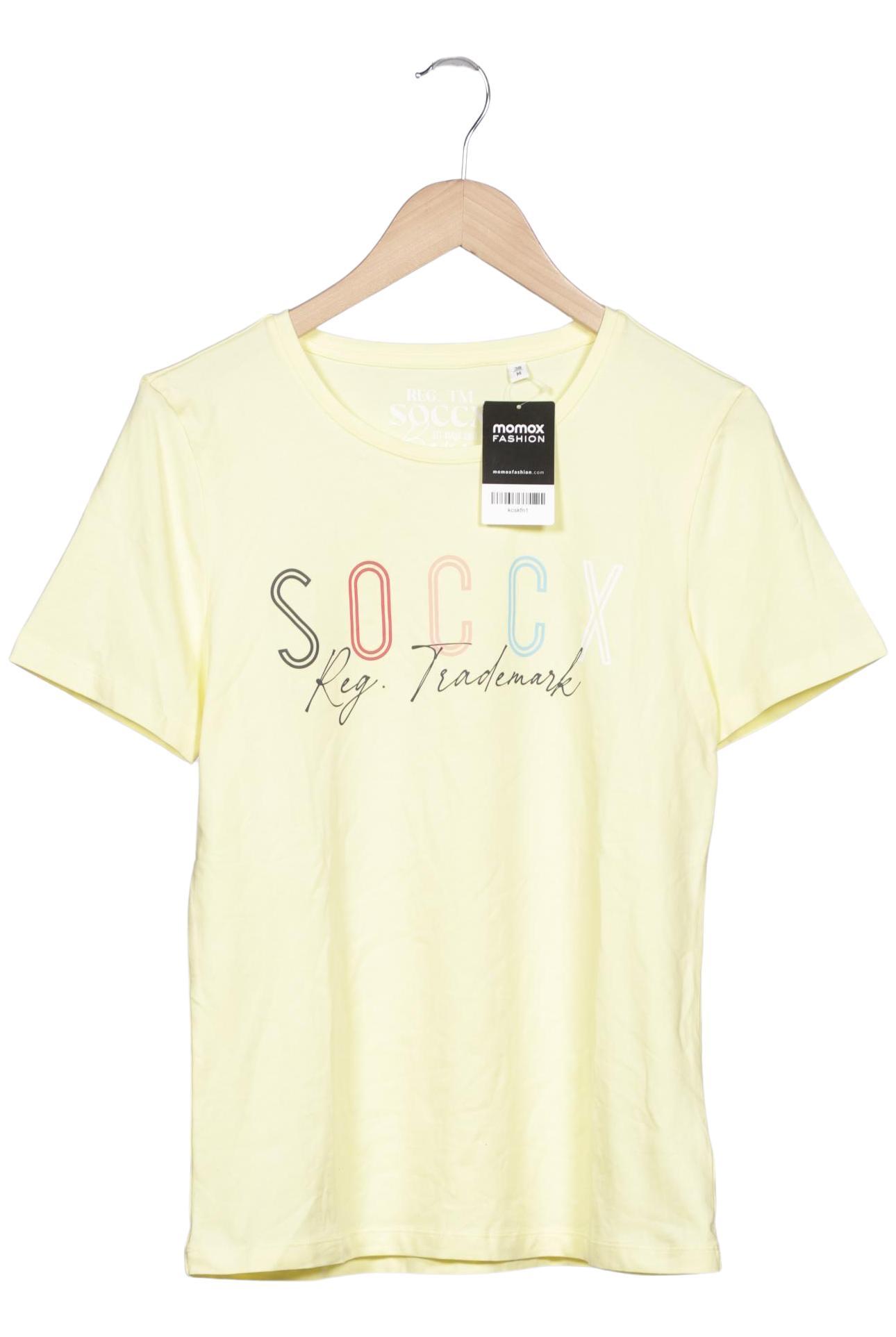 

Soccx Damen T-Shirt, gelb, Gr. 38