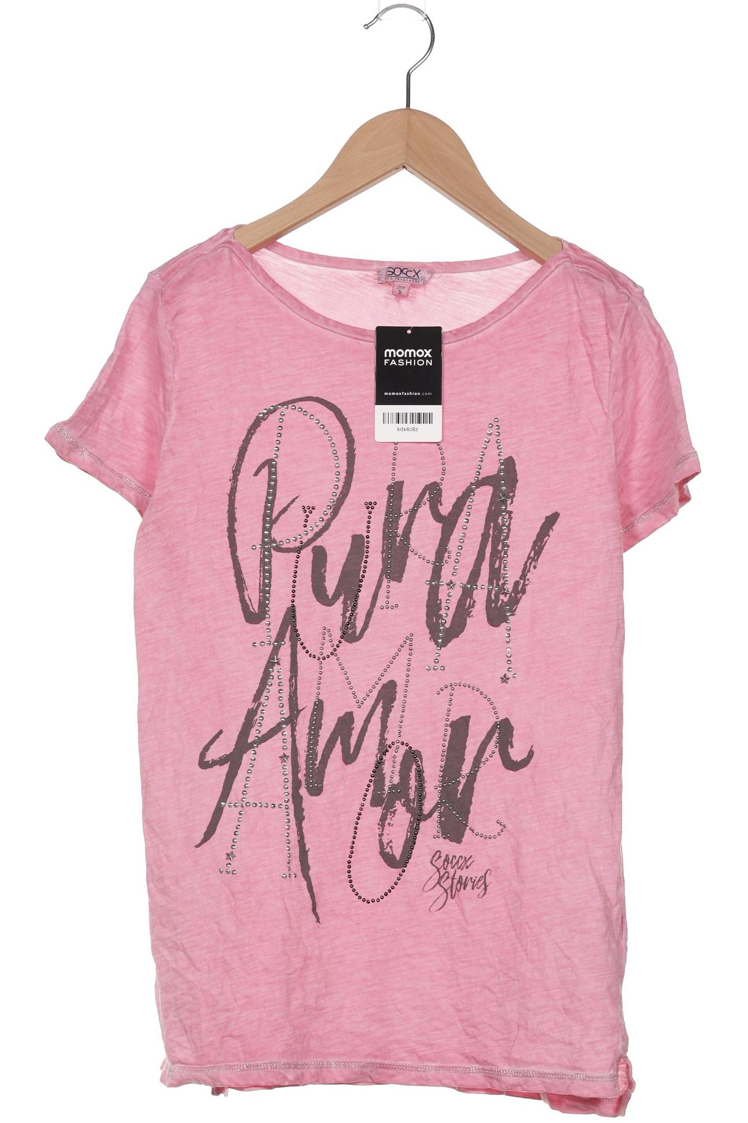 

Soccx Damen T-Shirt, pink, Gr. 36