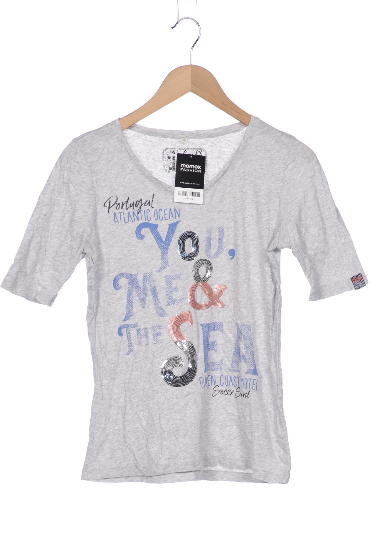 

Soccx Damen T-Shirt, grau, Gr. 36