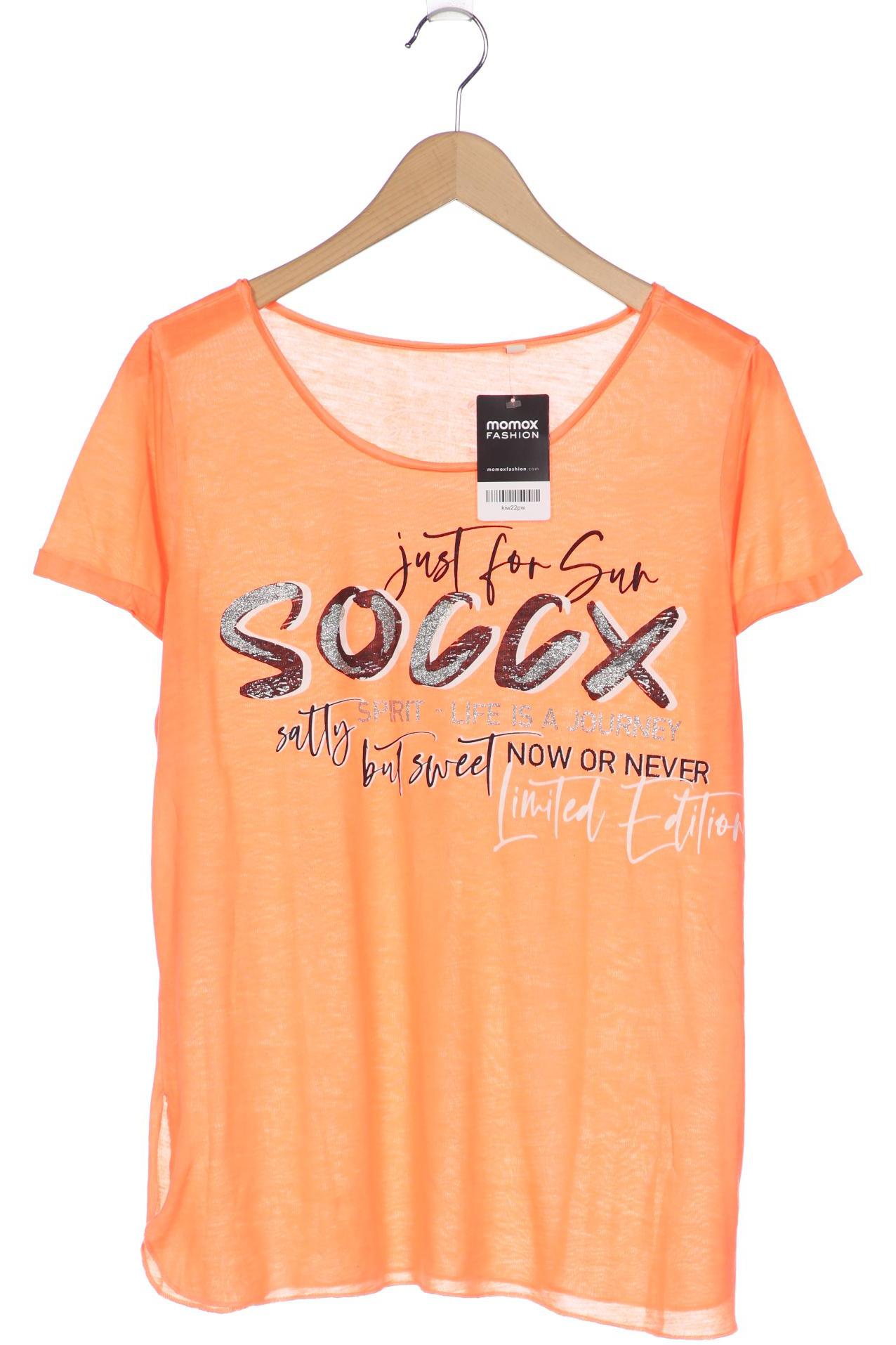 

SOCCX Damen T-Shirt, neon