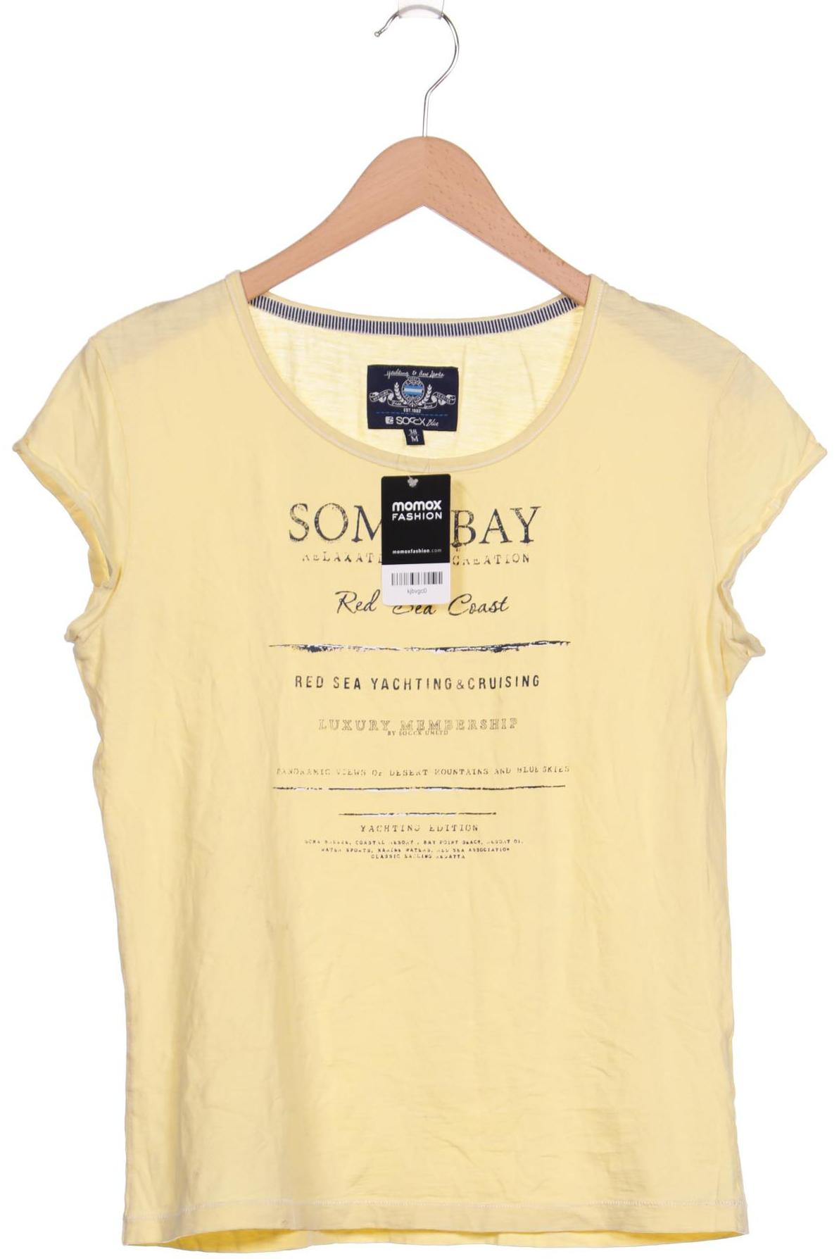 

SOCCX Damen T-Shirt, gelb