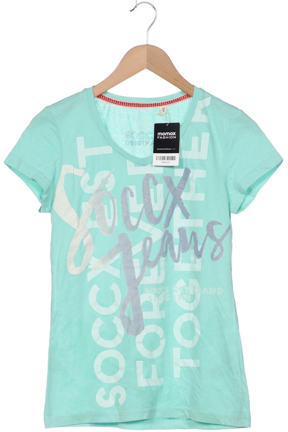 

Soccx Damen T-Shirt, hellgrün, Gr. 38