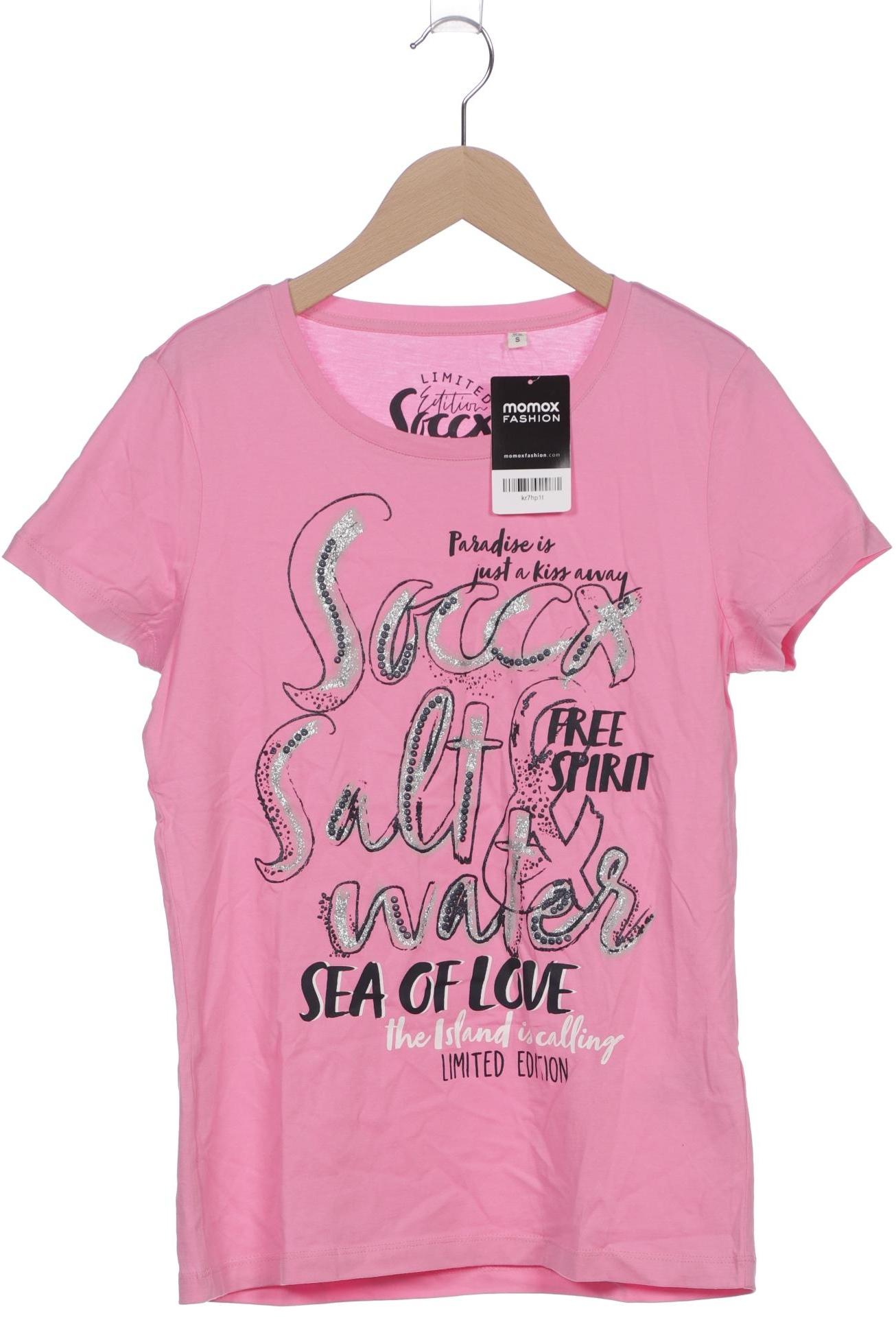 

Soccx Damen T-Shirt, pink, Gr. 36