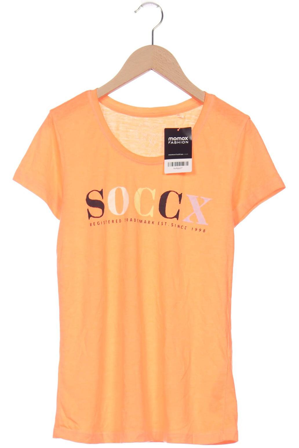 

Soccx Damen T-Shirt, orange, Gr. 36