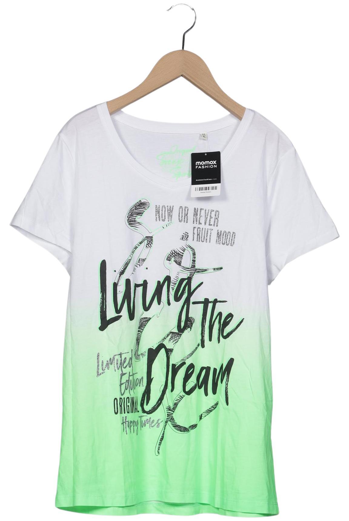 

Soccx Damen T-Shirt, hellgrün, Gr. 42