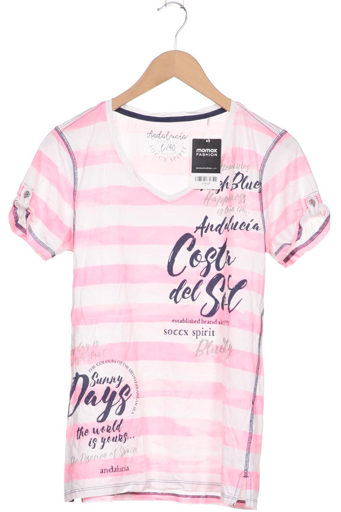 

Soccx Damen T-Shirt, pink, Gr. 40