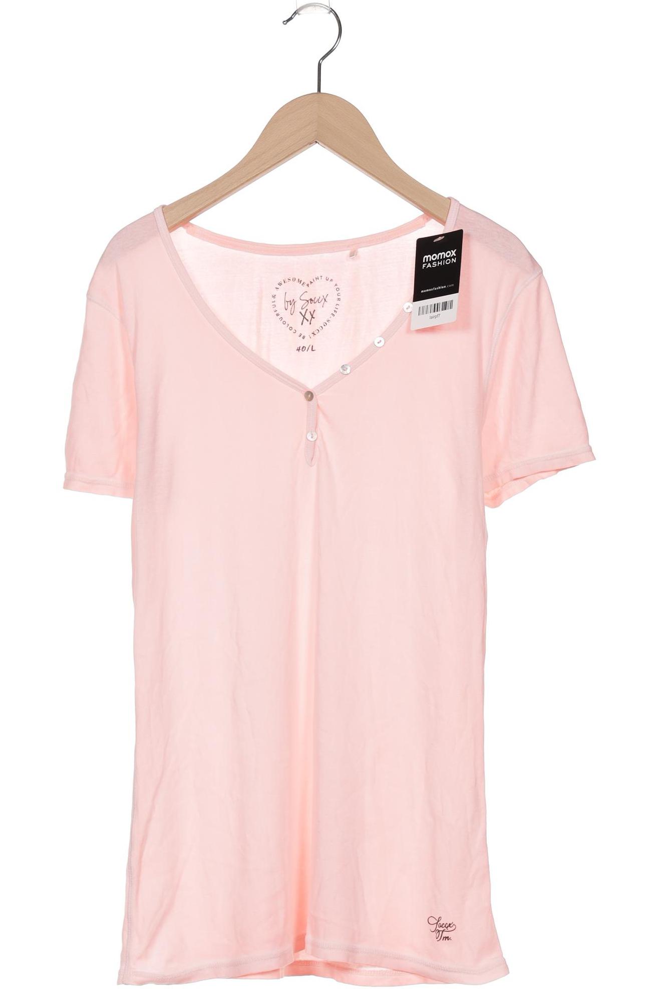 

Soccx Damen T-Shirt, pink, Gr. 40