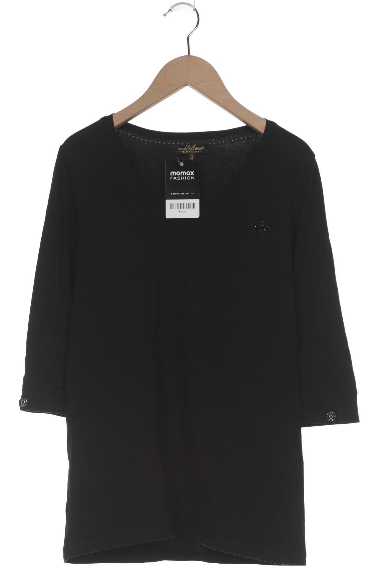 

Soccx Damen T-Shirt, schwarz, Gr. 38