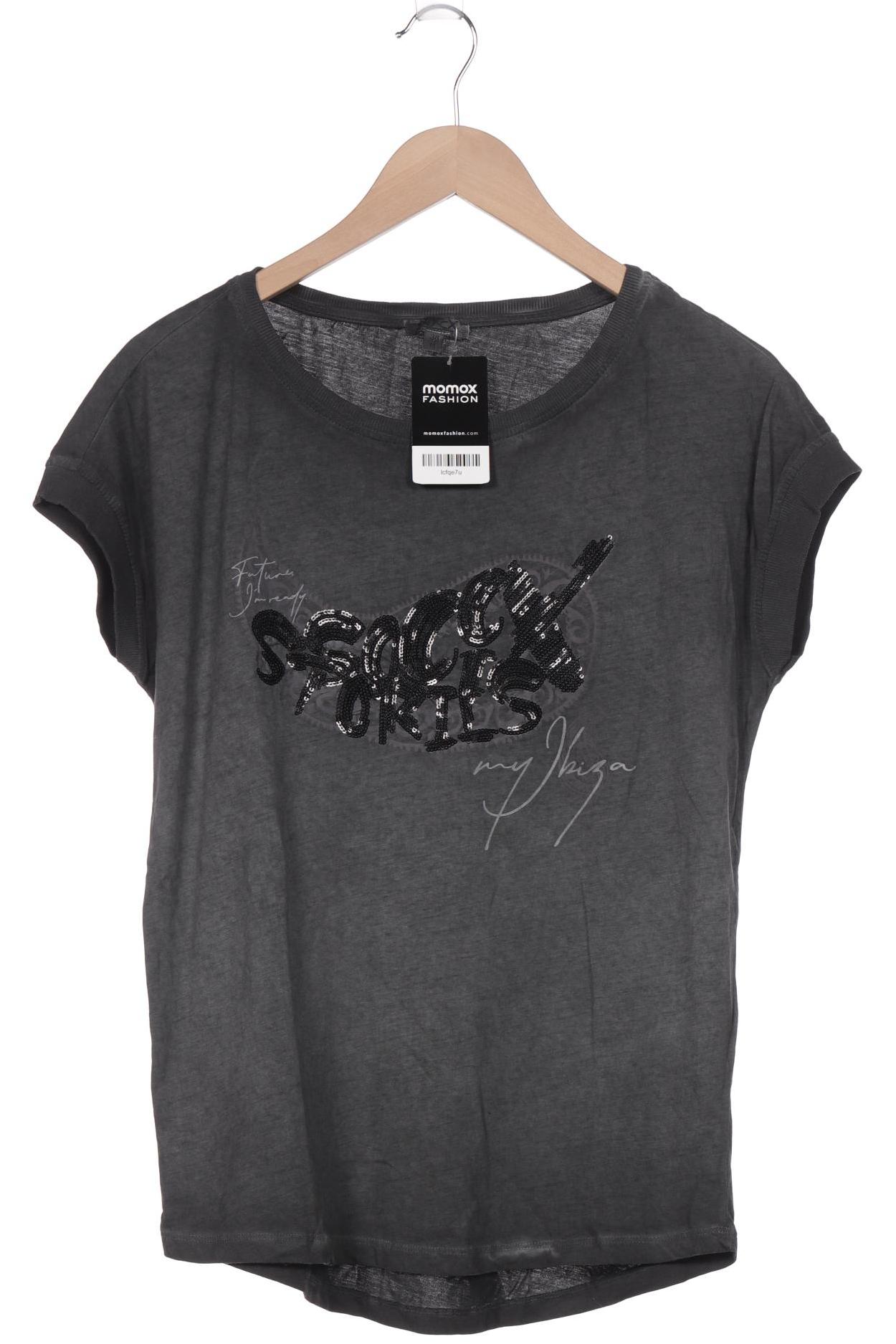 

SOCCX Damen T-Shirt, grau