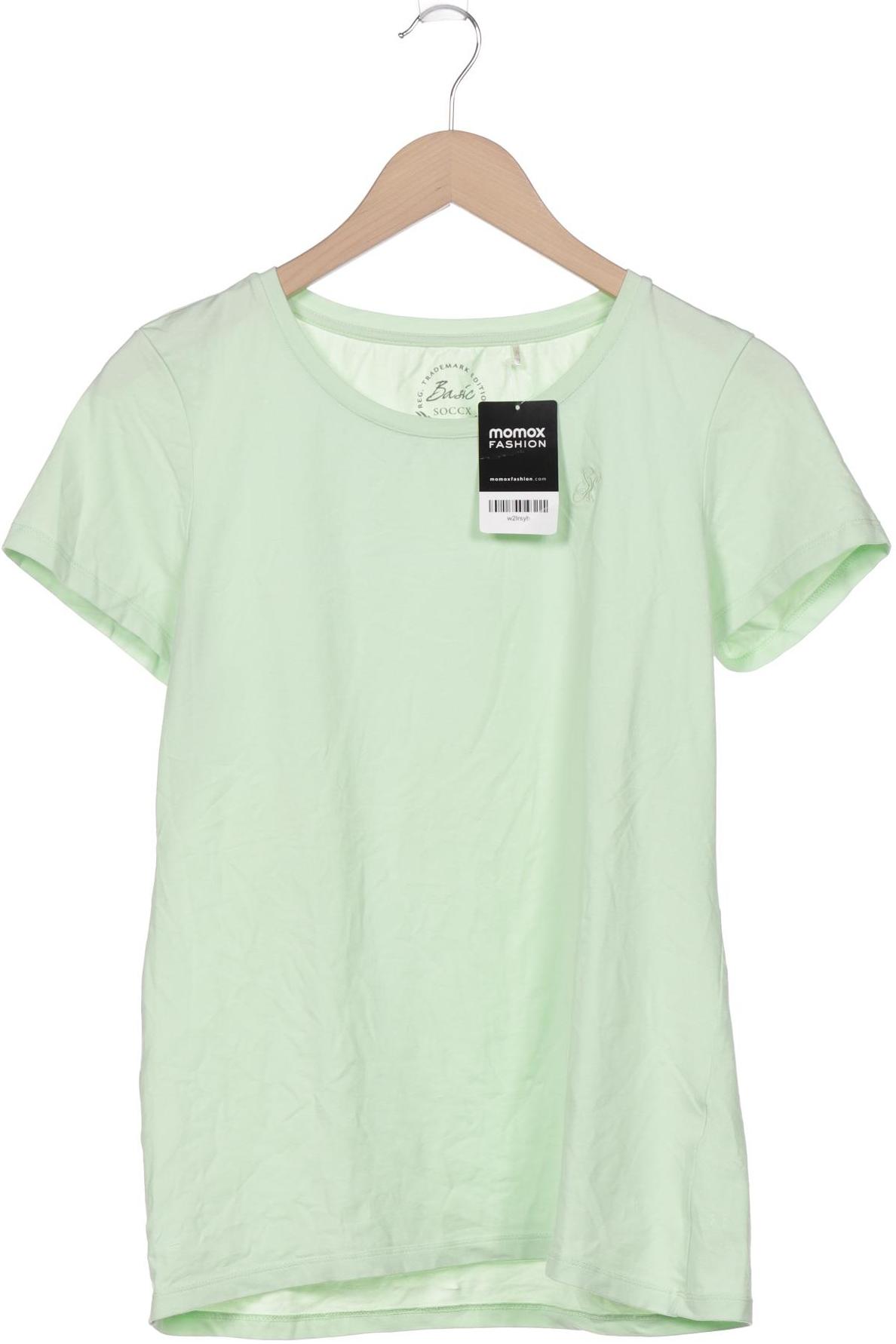 

Soccx Damen T-Shirt, hellgrün, Gr. 42