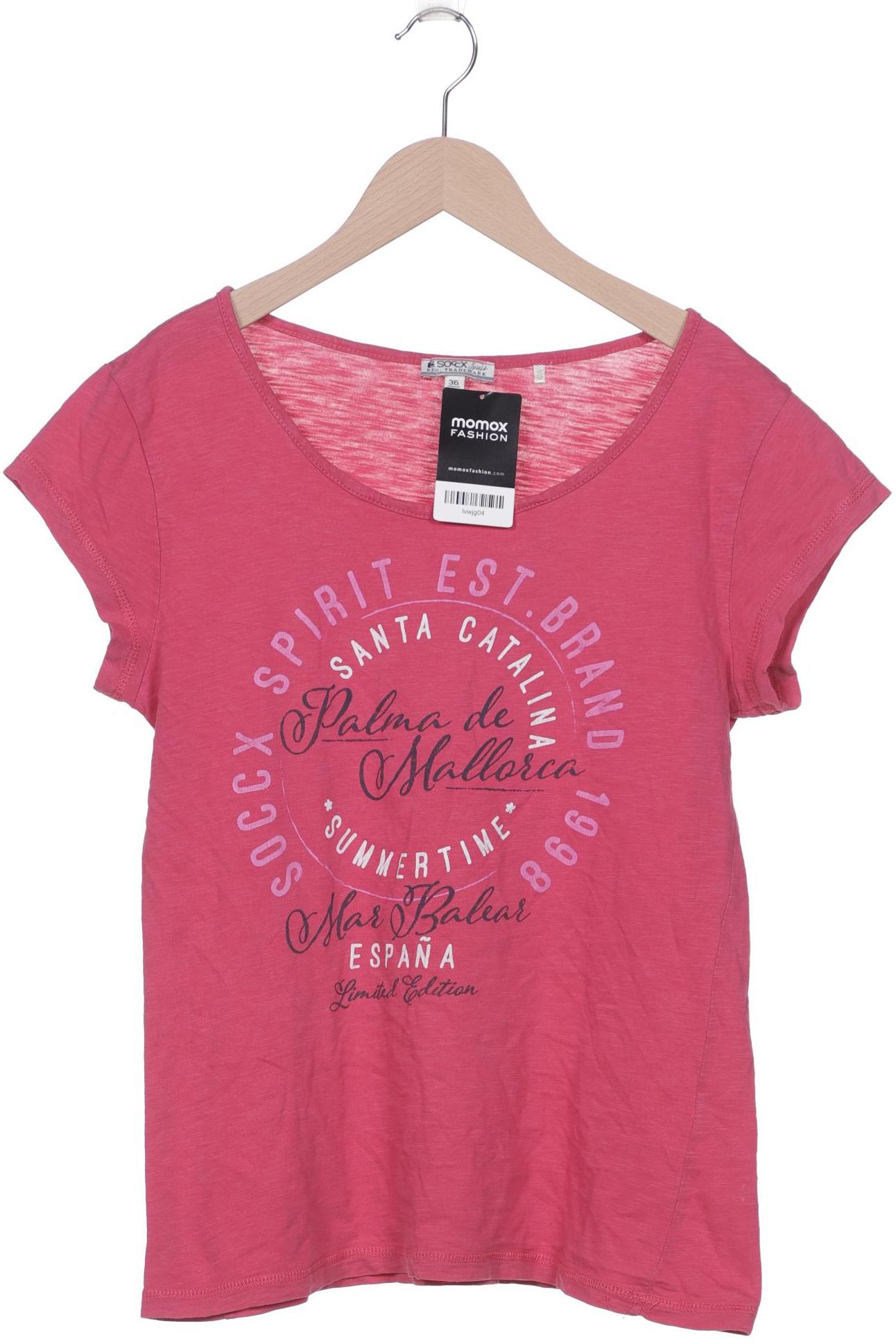 

Soccx Damen T-Shirt, pink, Gr. 36