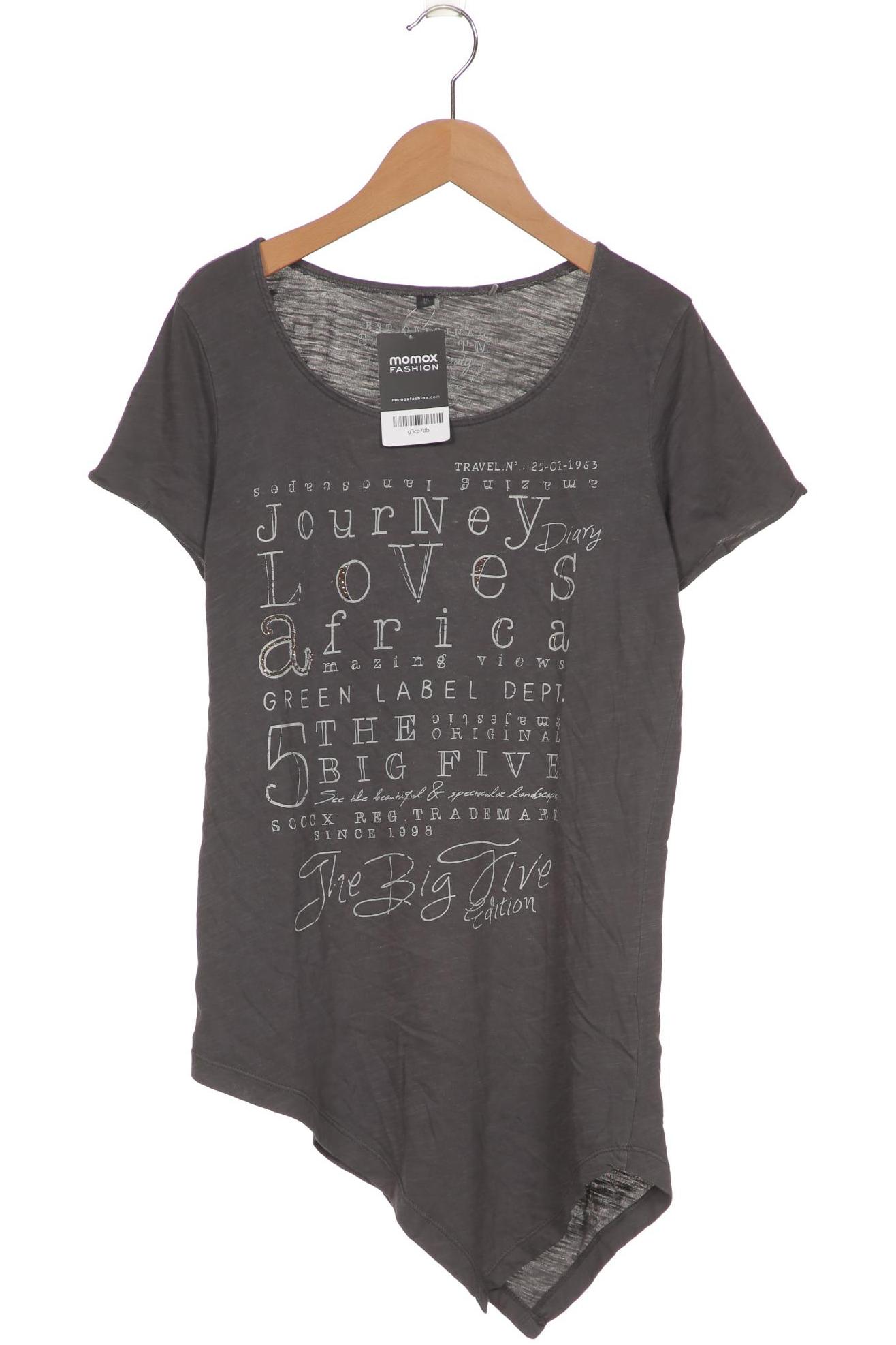 

SOCCX Damen T-Shirt, grau
