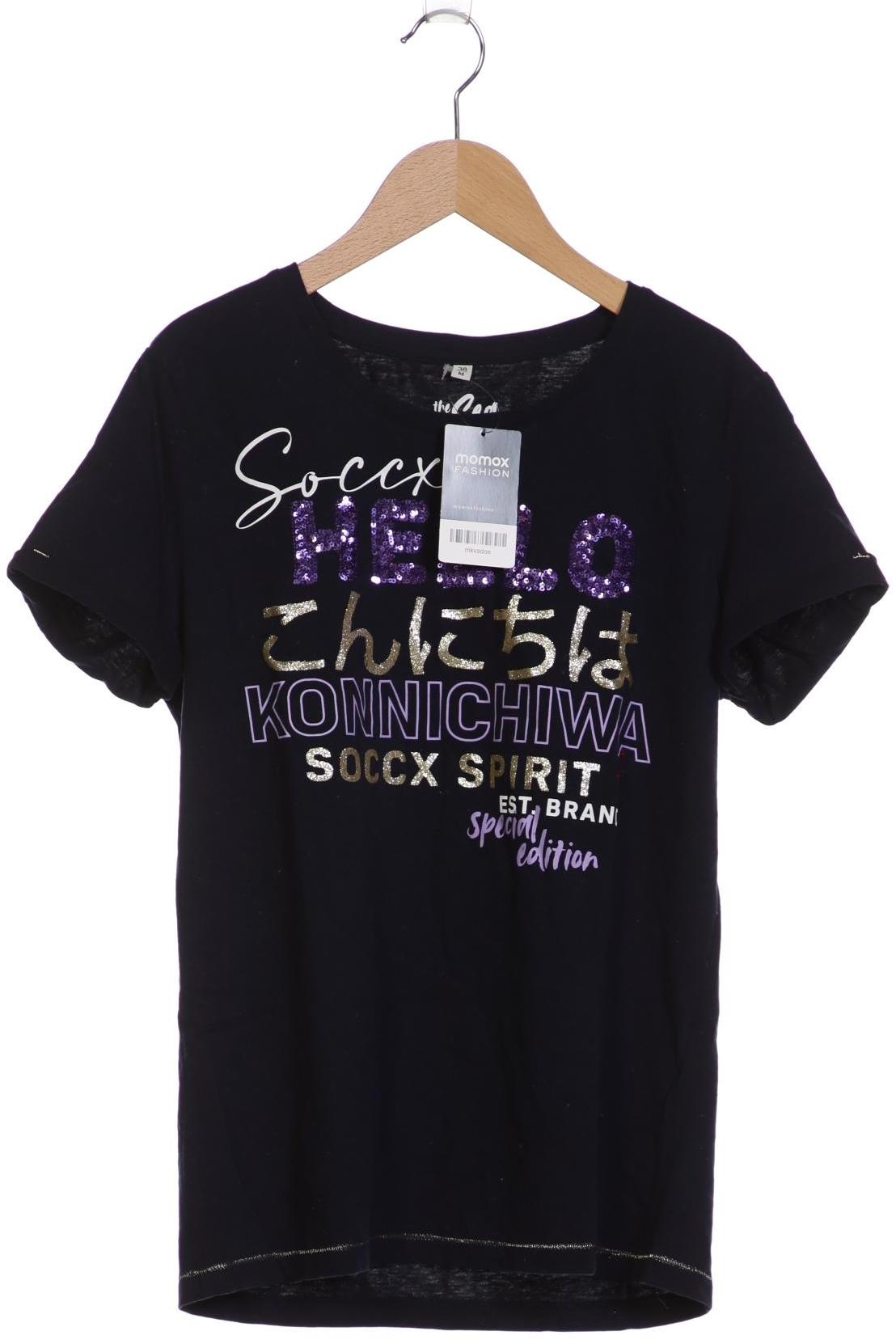 

Soccx Damen T-Shirt, marineblau, Gr. 38