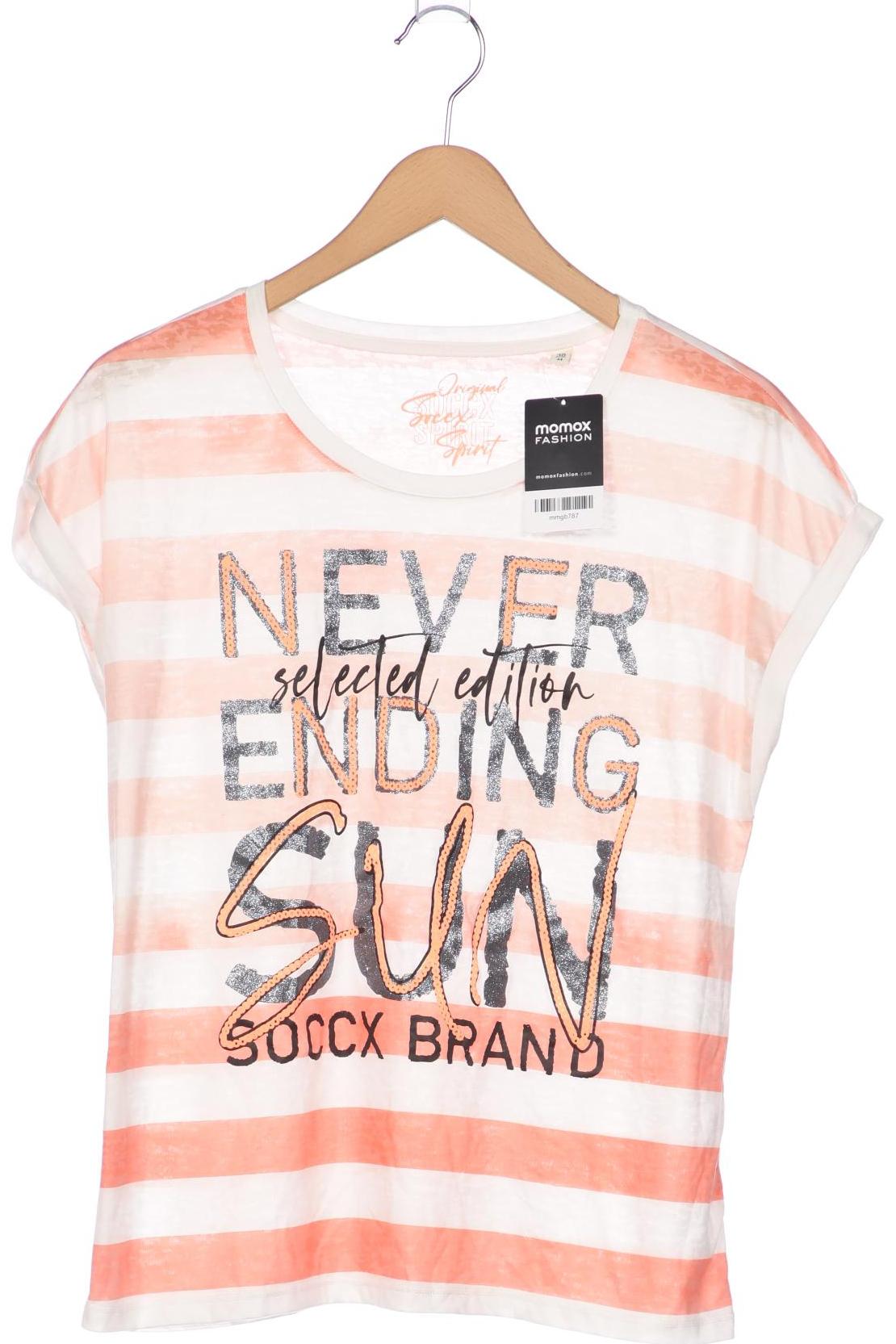 

Soccx Damen T-Shirt, rot, Gr. 38