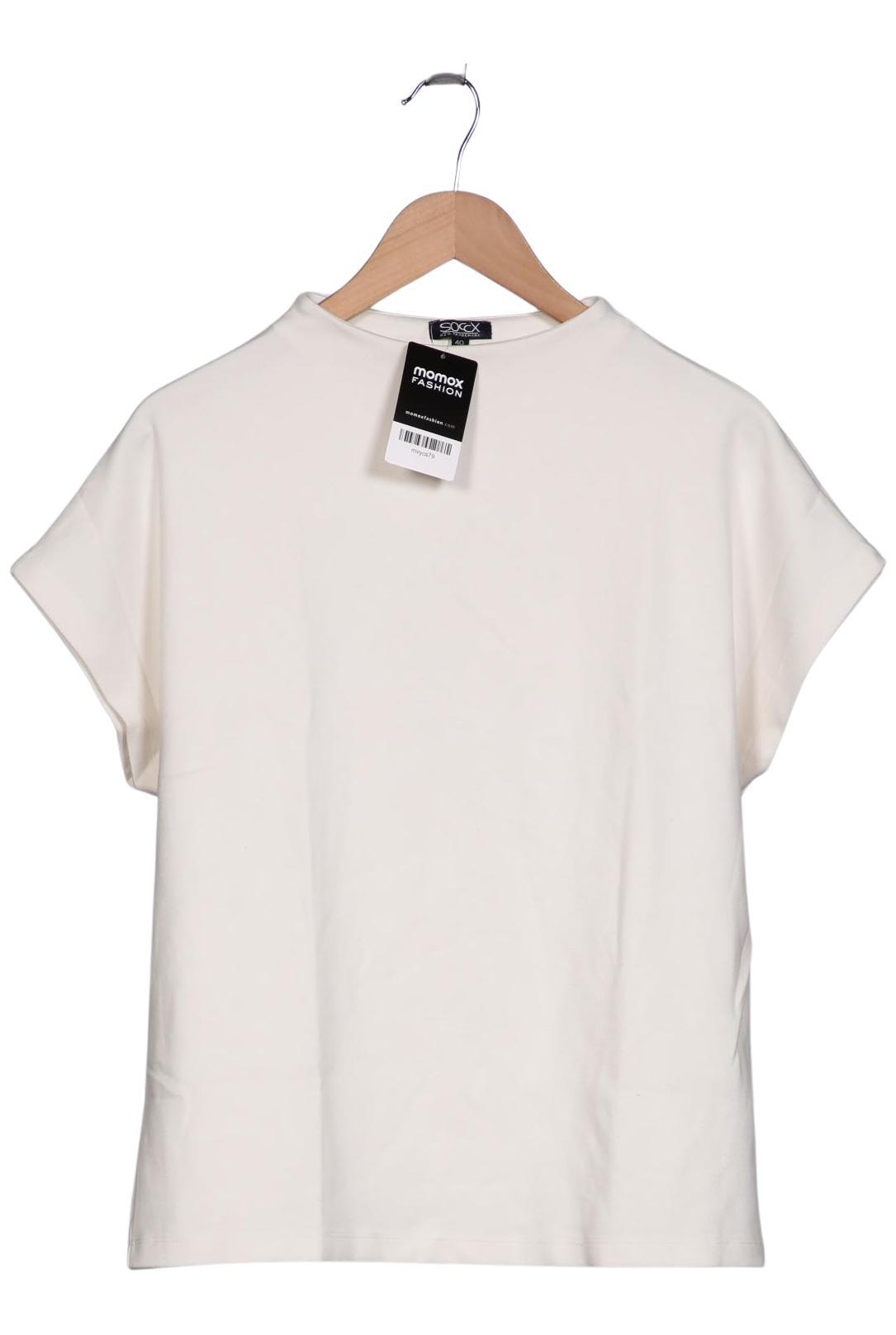 

Soccx Damen T-Shirt, weiß, Gr. 40