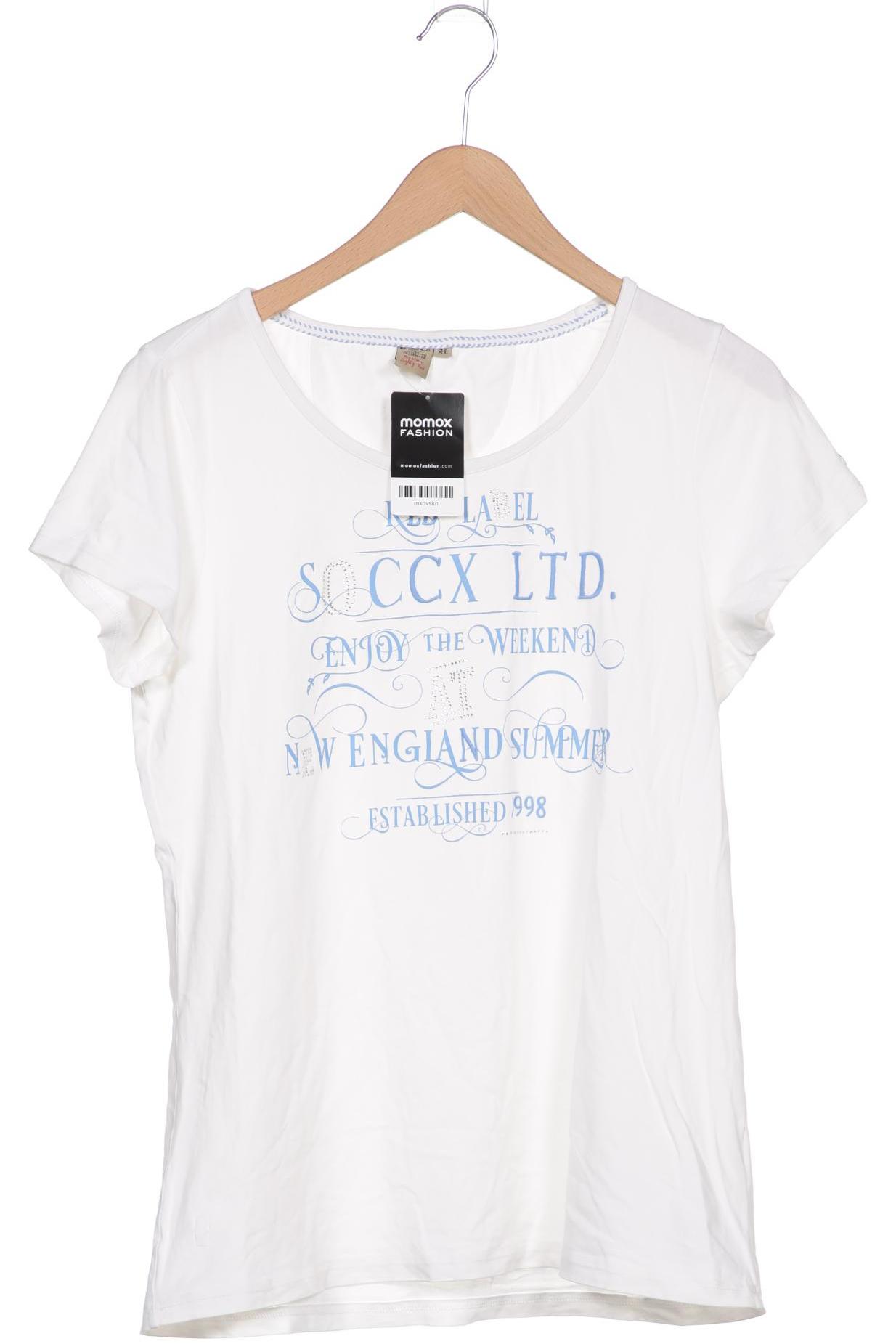

SOCCX Damen T-Shirt, weiß