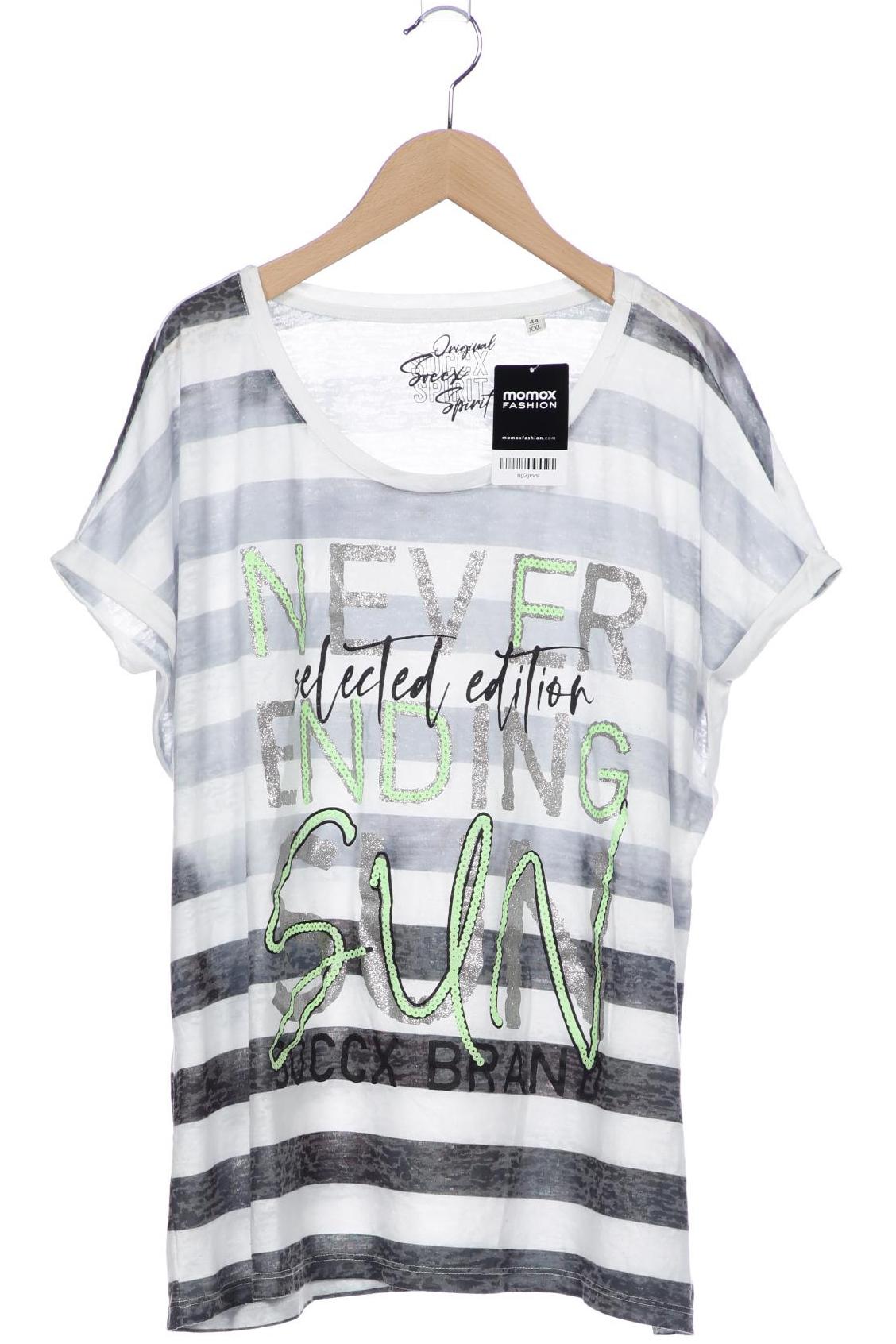 

Soccx Damen T-Shirt, grau, Gr. 44