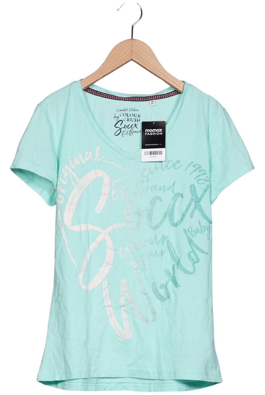 

Soccx Damen T-Shirt, hellgrün, Gr. 38