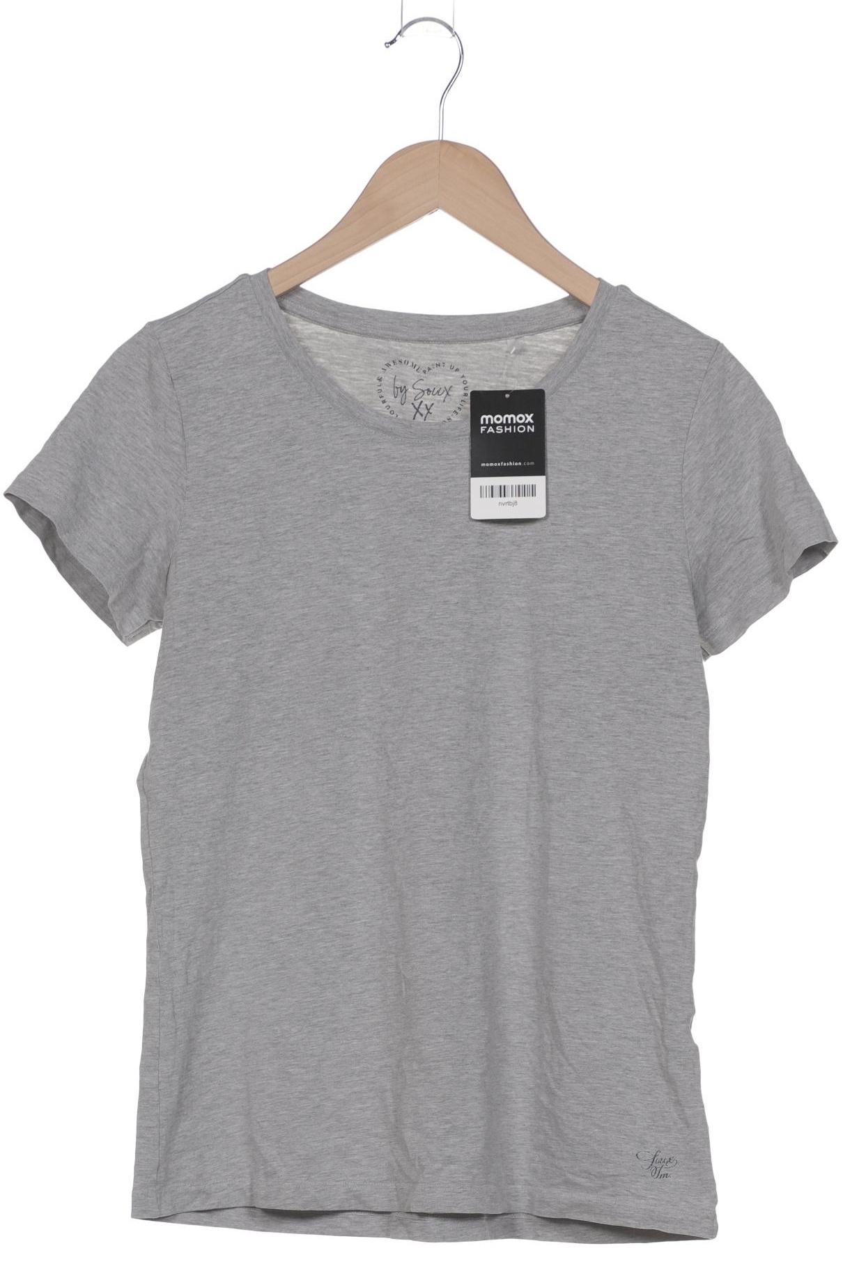 

Soccx Damen T-Shirt, grau, Gr. 40