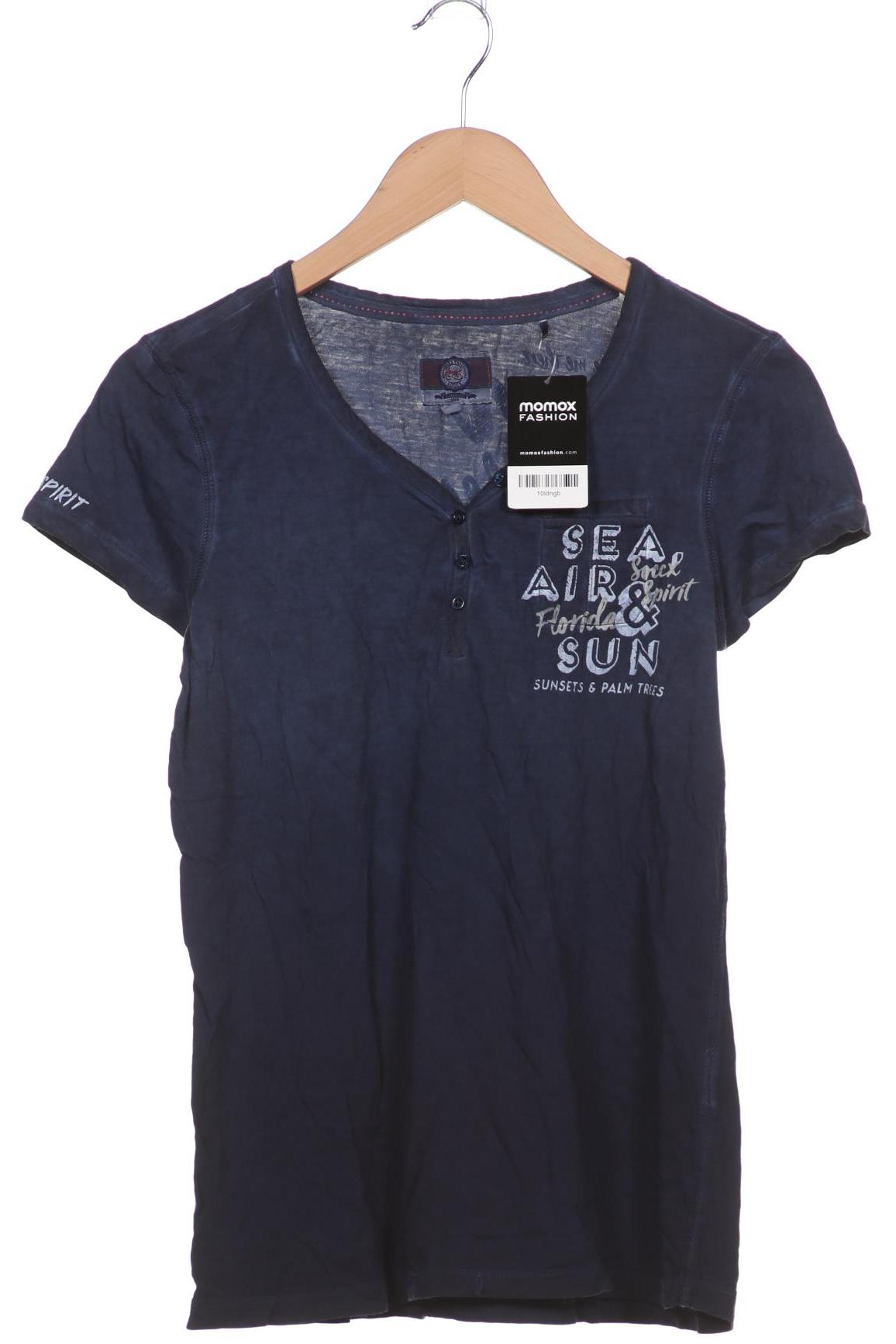 

Soccx Damen T-Shirt, marineblau, Gr. 38