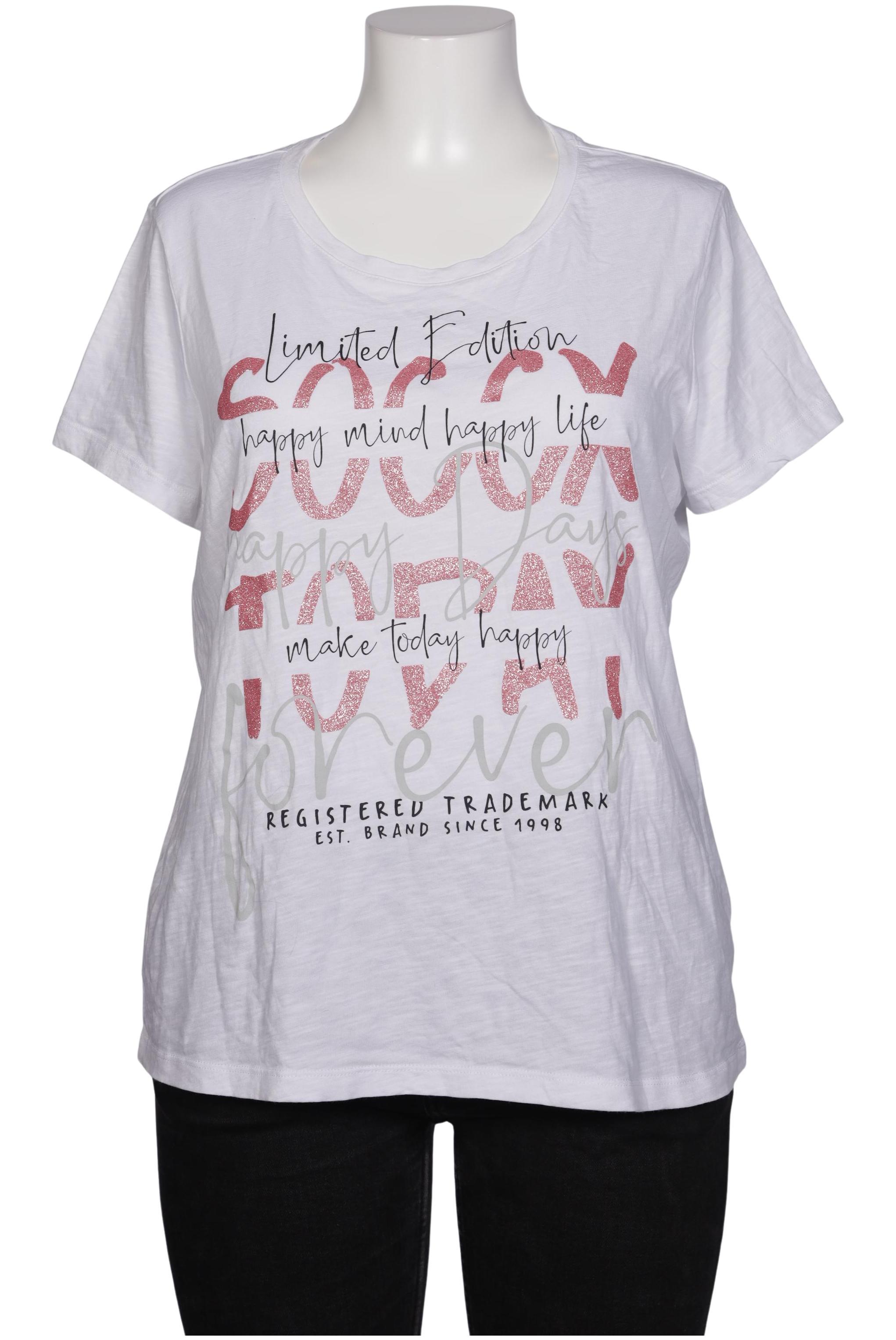 

Soccx Damen T-Shirt, weiß, Gr. 42