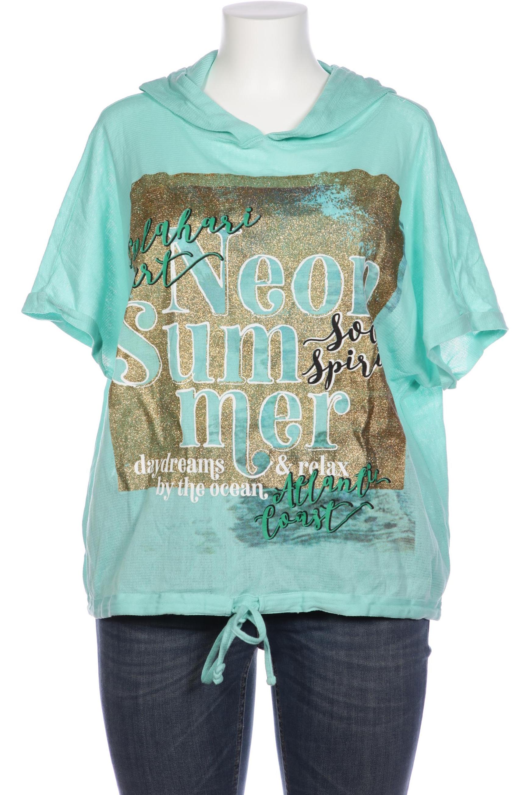 

Soccx Damen T-Shirt, türkis, Gr. 42