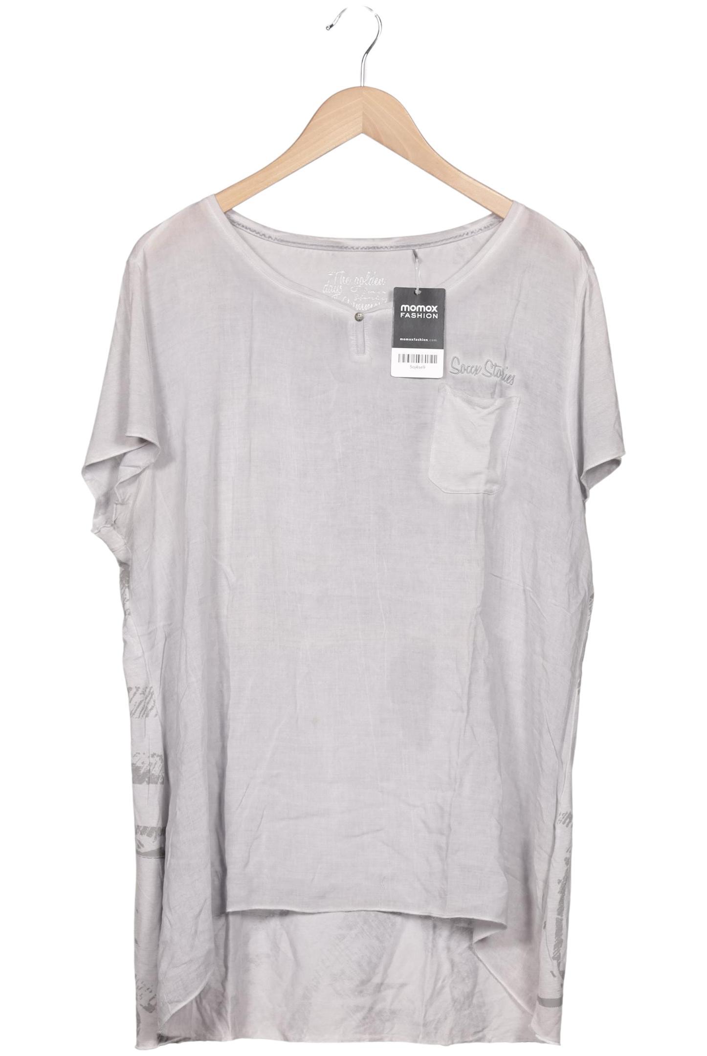 

Soccx Damen T-Shirt, grau, Gr. 46