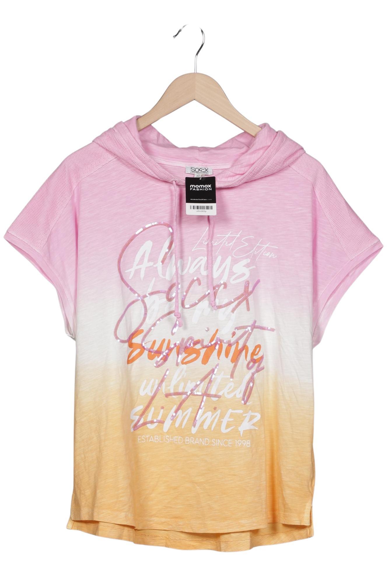 

Soccx Damen T-Shirt, mehrfarbig, Gr. 42