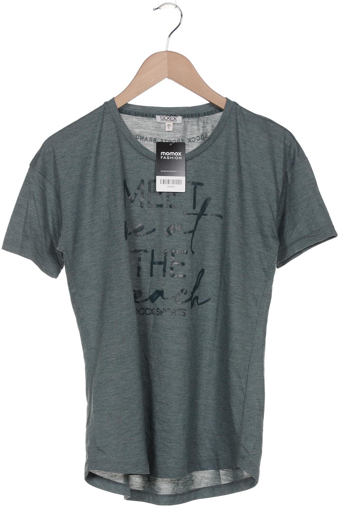 

Soccx Damen T-Shirt, türkis, Gr. 36