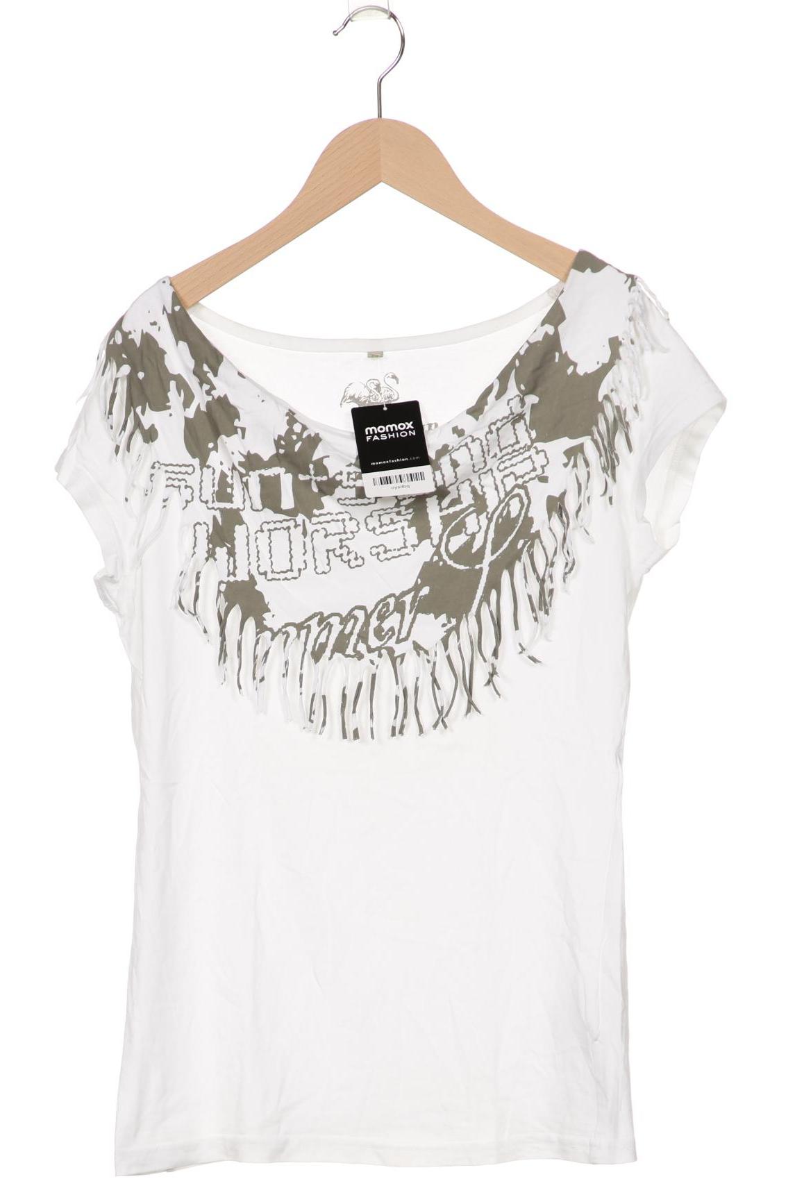 

Soccx Damen T-Shirt, weiß, Gr. 34