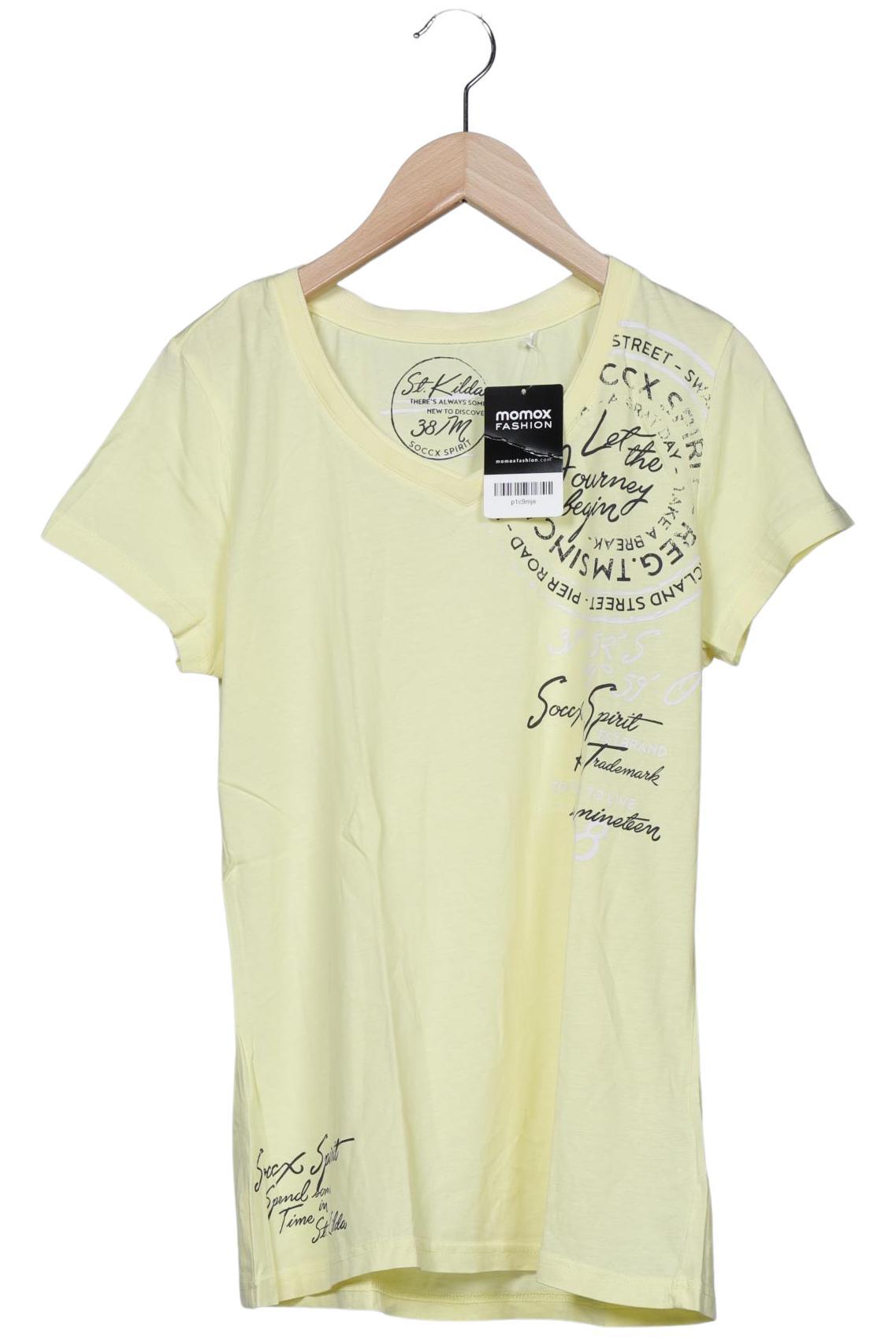 

Soccx Damen T-Shirt, gelb, Gr. 38