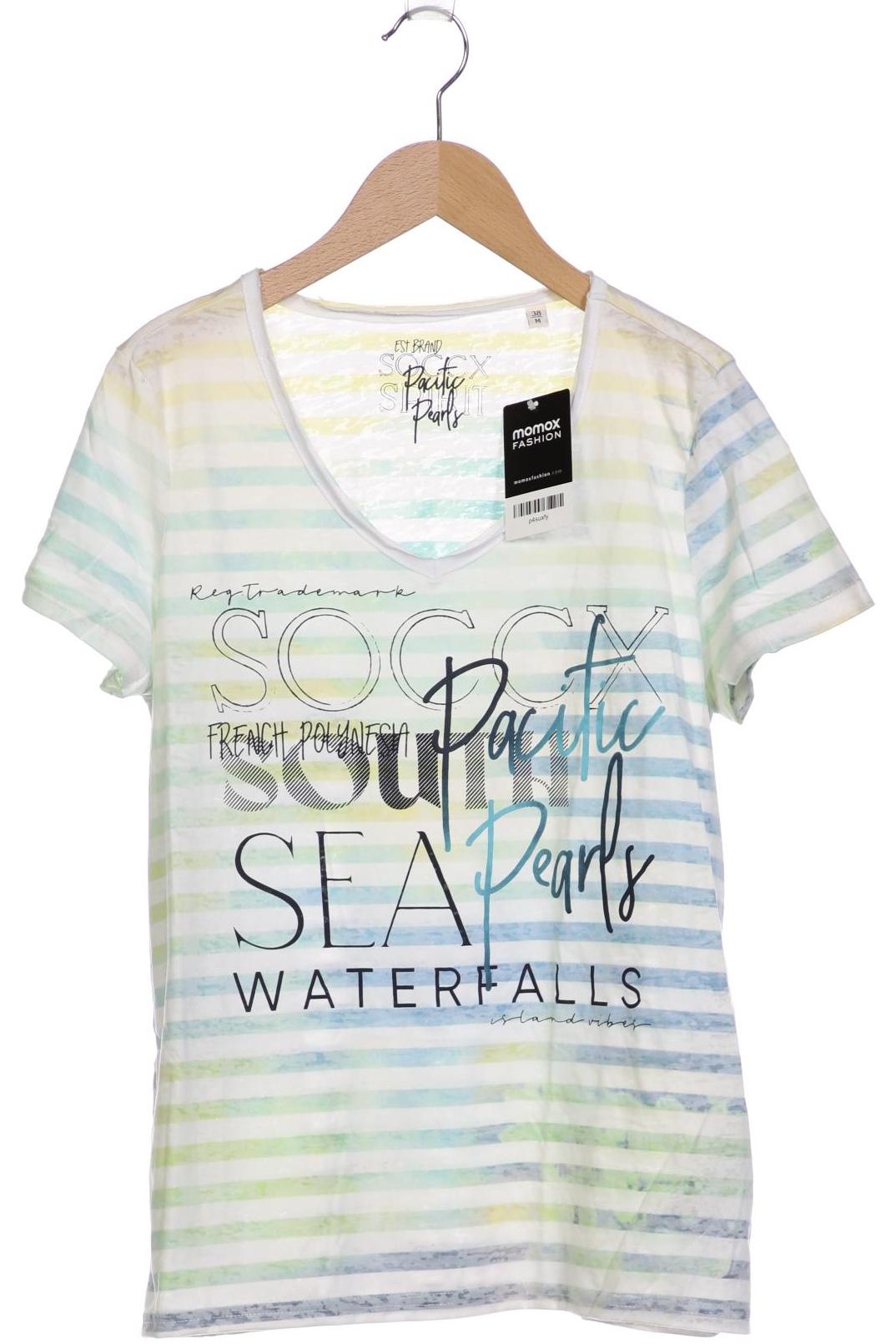 

Soccx Damen T-Shirt, mehrfarbig, Gr. 38