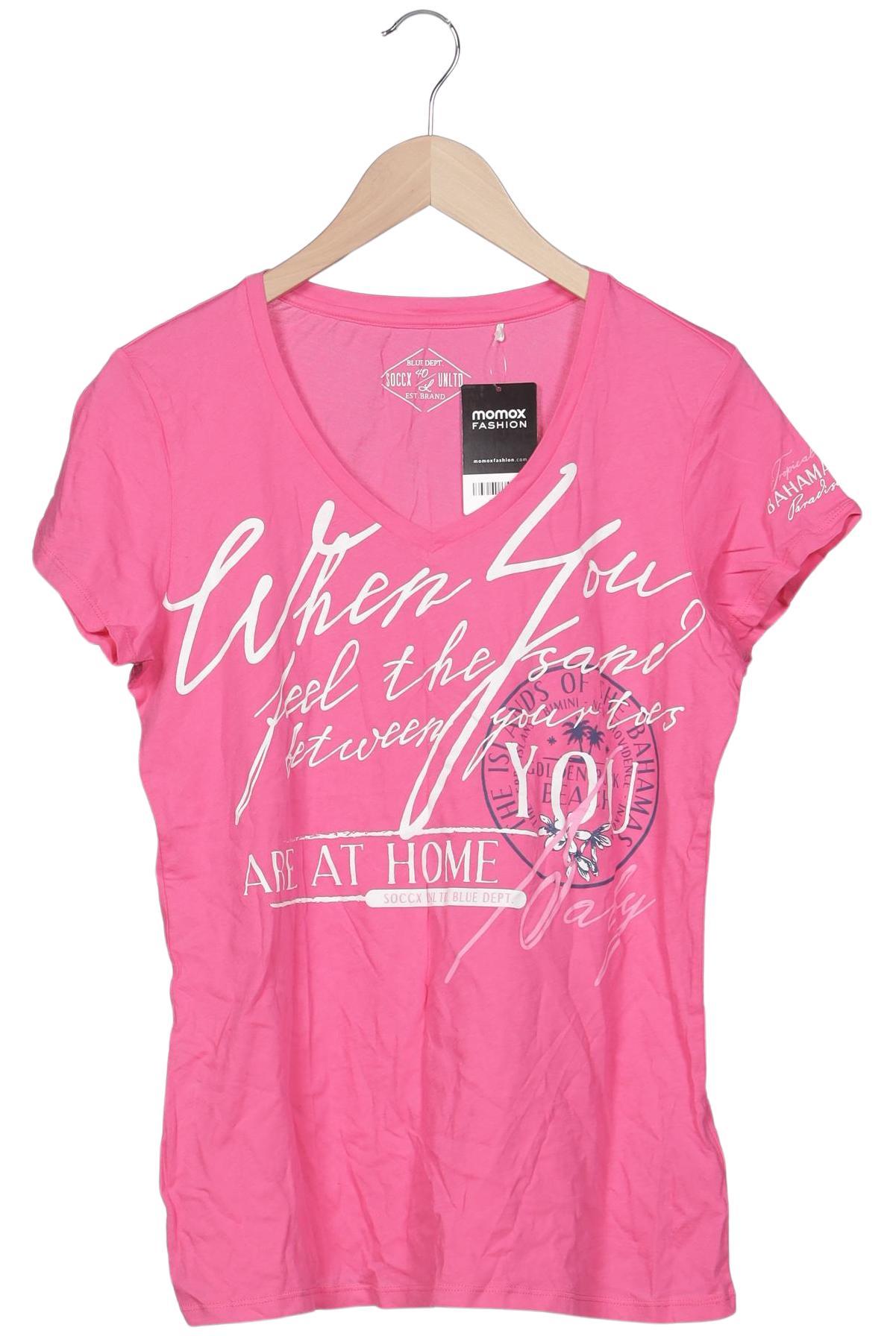 

Soccx Damen T-Shirt, pink, Gr. 40