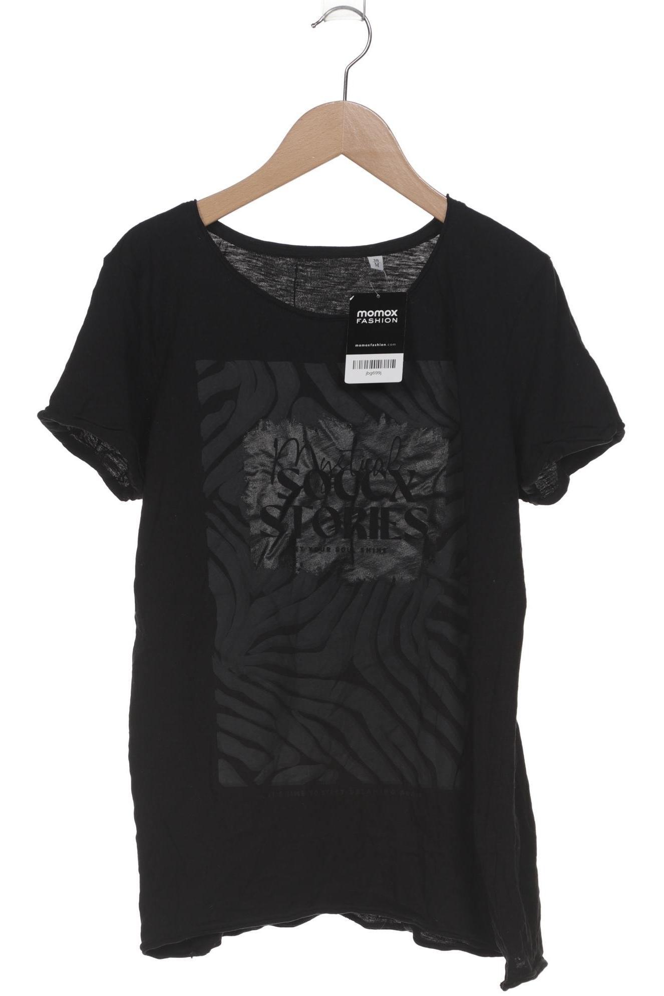 

Soccx Damen T-Shirt, schwarz, Gr. 38