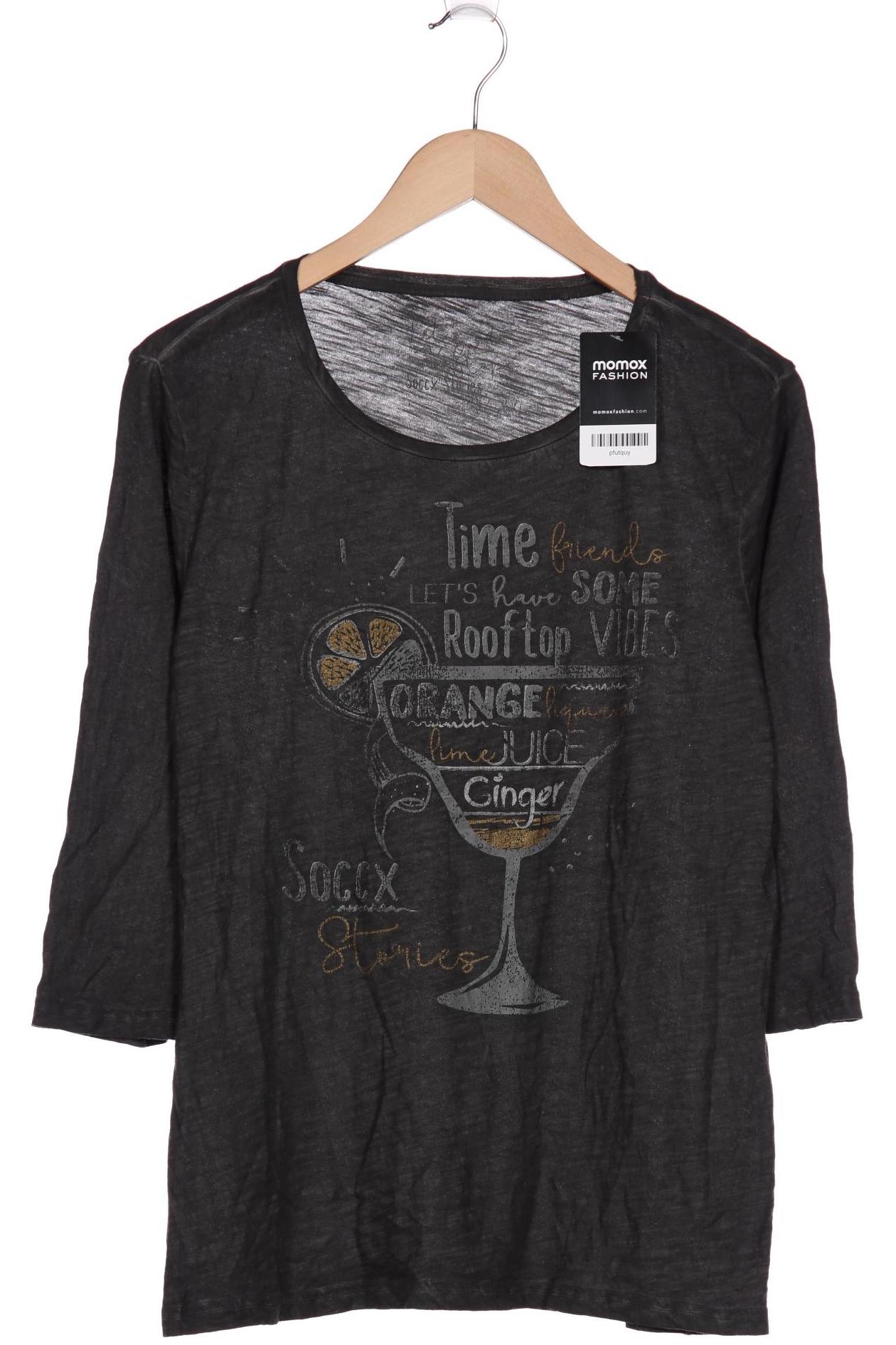 

SOCCX Damen T-Shirt, grau