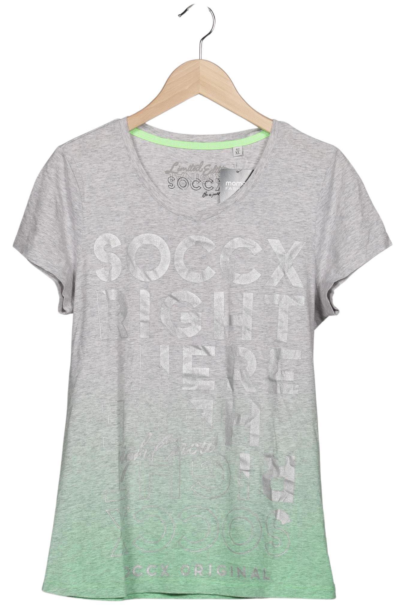

Soccx Damen T-Shirt, mehrfarbig, Gr. 42